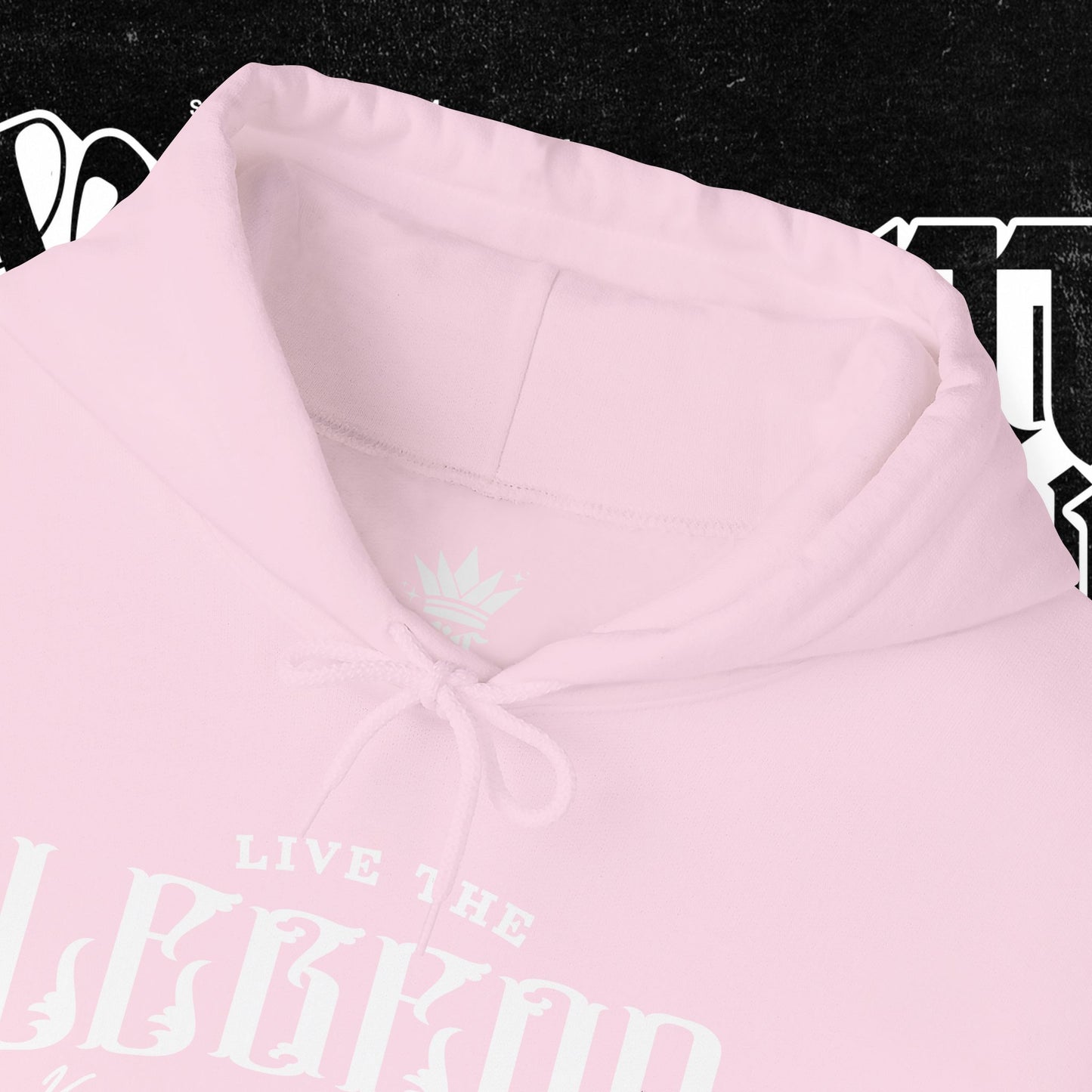 Live the Legend | Cozy Unisex Hoodie for Any Occasion, Gift for Friends, Streetwear Style