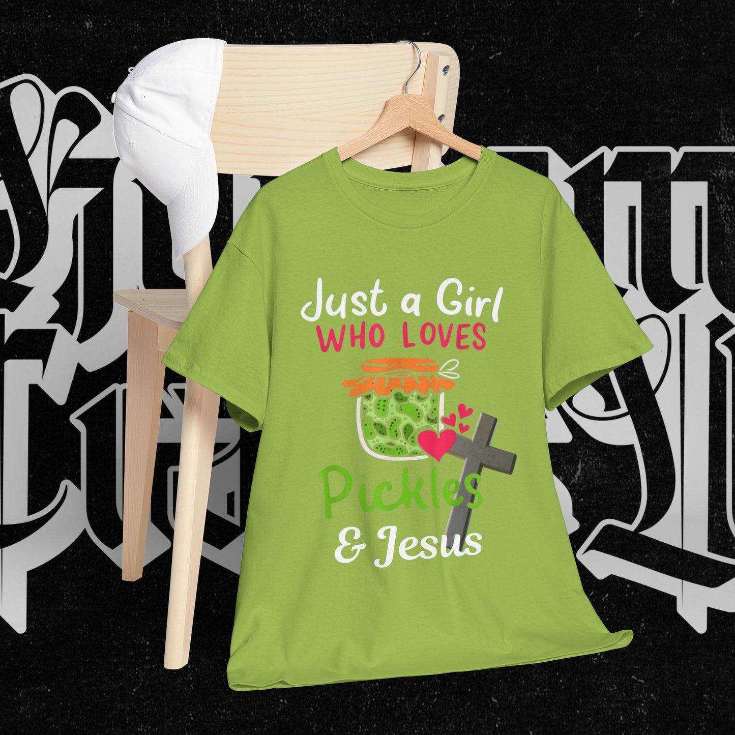 Pickle Lover Tee, Funny Cotton Shirt, Gift for Foodies, Unisex Casual Top, Perfect Fun Party Attire, Unique Gift Idea