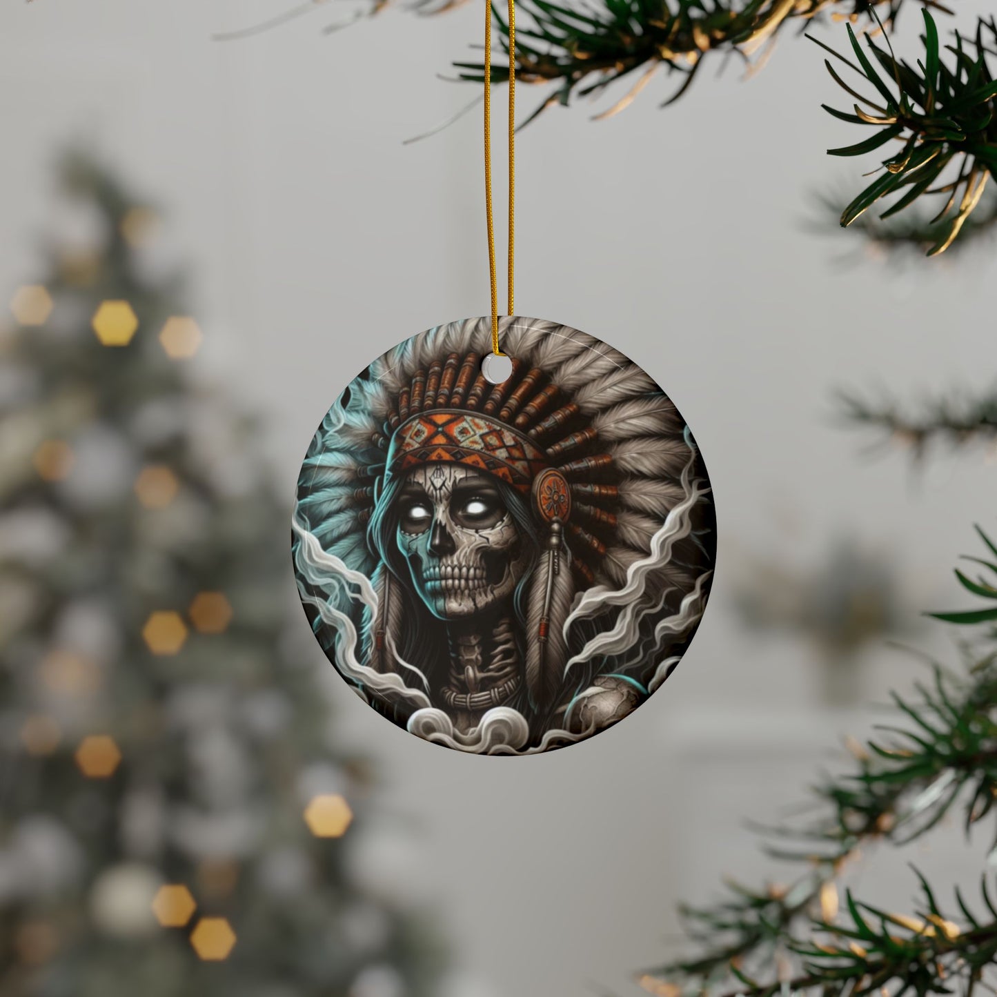 Ceramic Ornaments - Dia De Los Muertos Ancestor