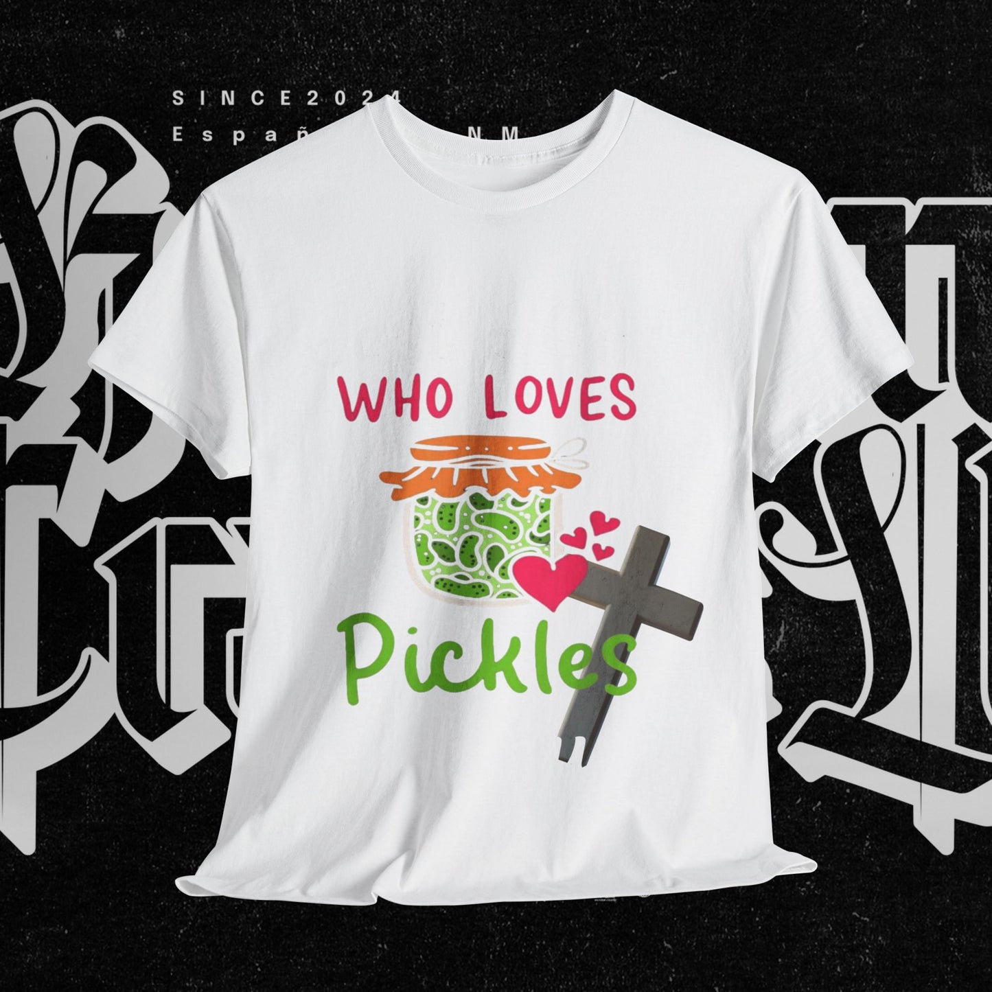 Pickle Lover Tee, Funny Cotton Shirt, Gift for Foodies, Unisex Casual Top, Perfect Fun Party Attire, Unique Gift Idea