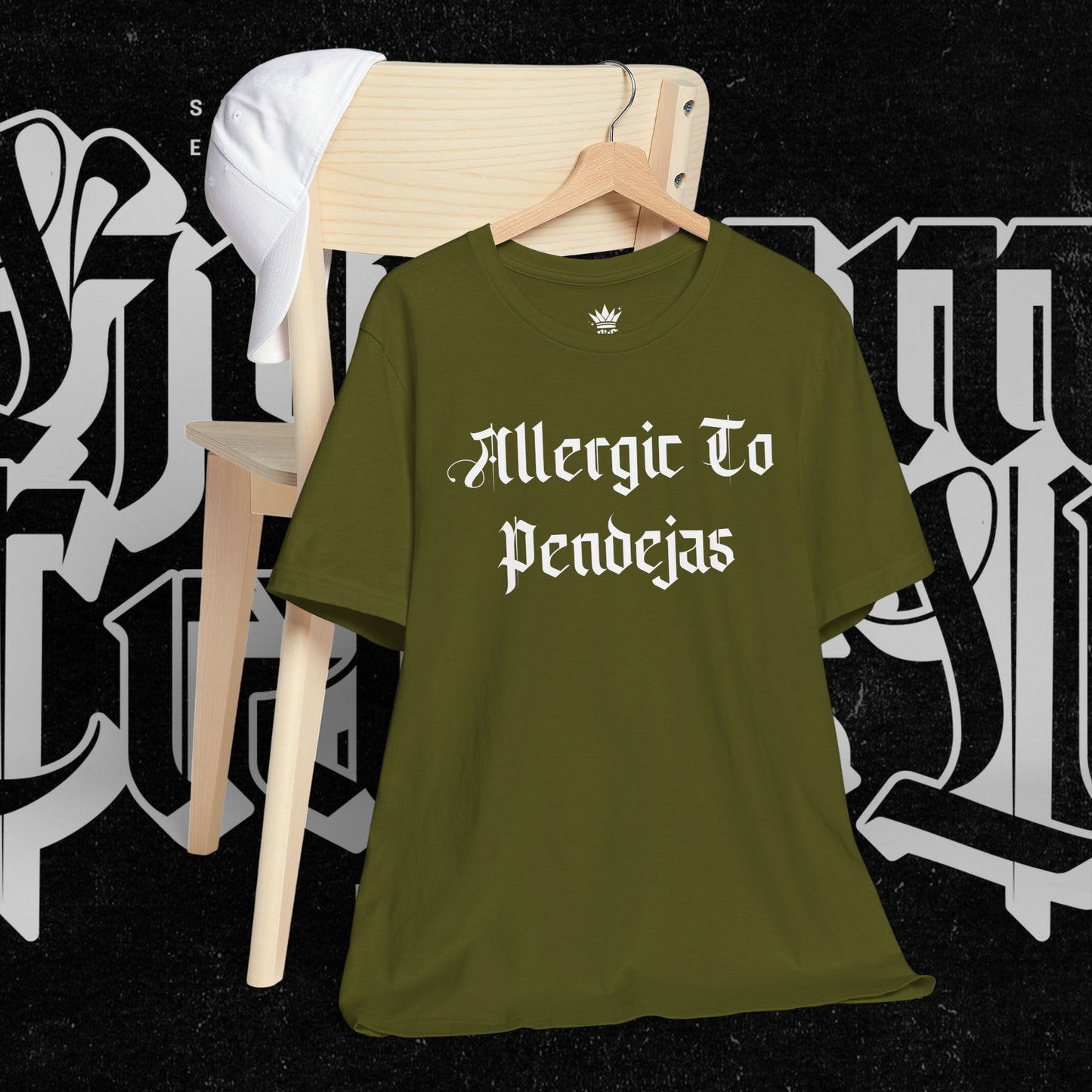 Allergic to Pendejas Unisex Tee, Funny Graphic T-Shirt, Casual Wear, Gift for Friends, Summer Fashion, Trendy Style