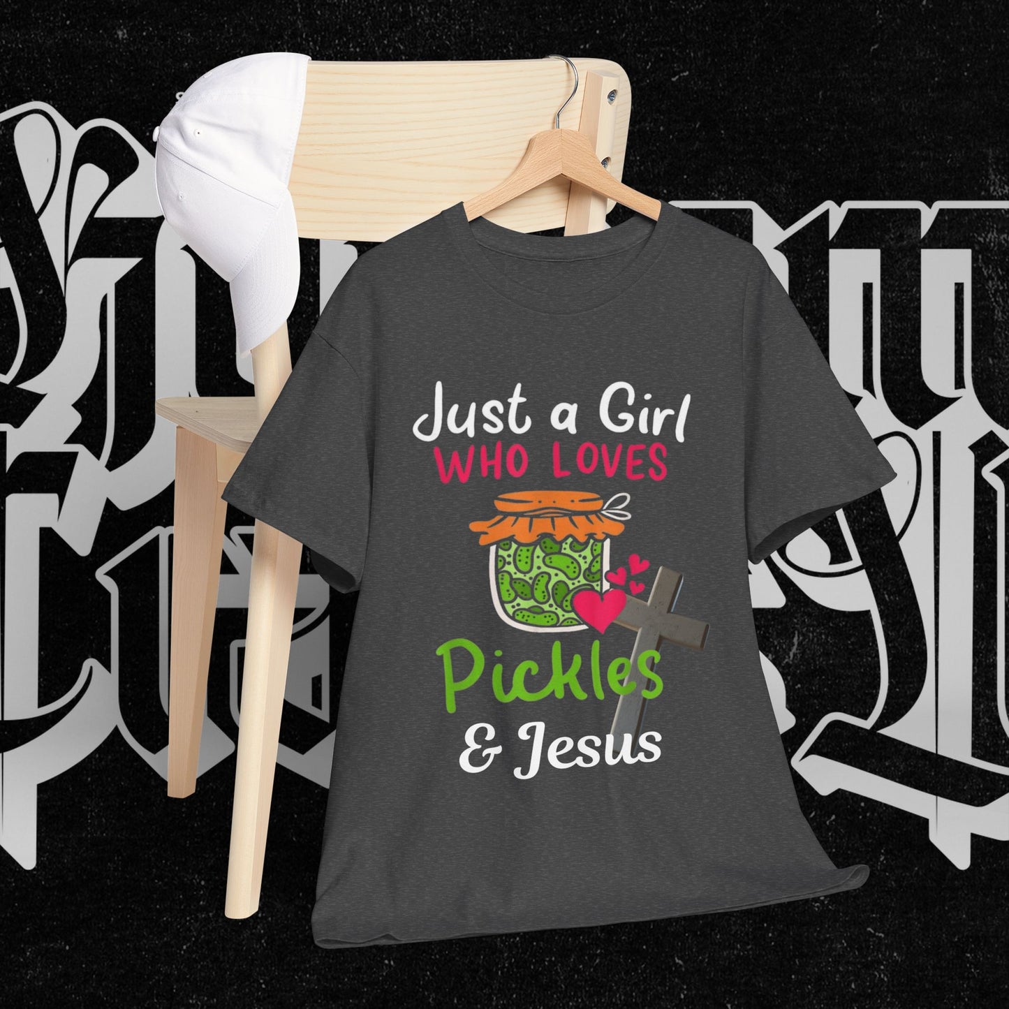 Pickle Lover Tee, Funny Cotton Shirt, Gift for Foodies, Unisex Casual Top, Perfect Fun Party Attire, Unique Gift Idea