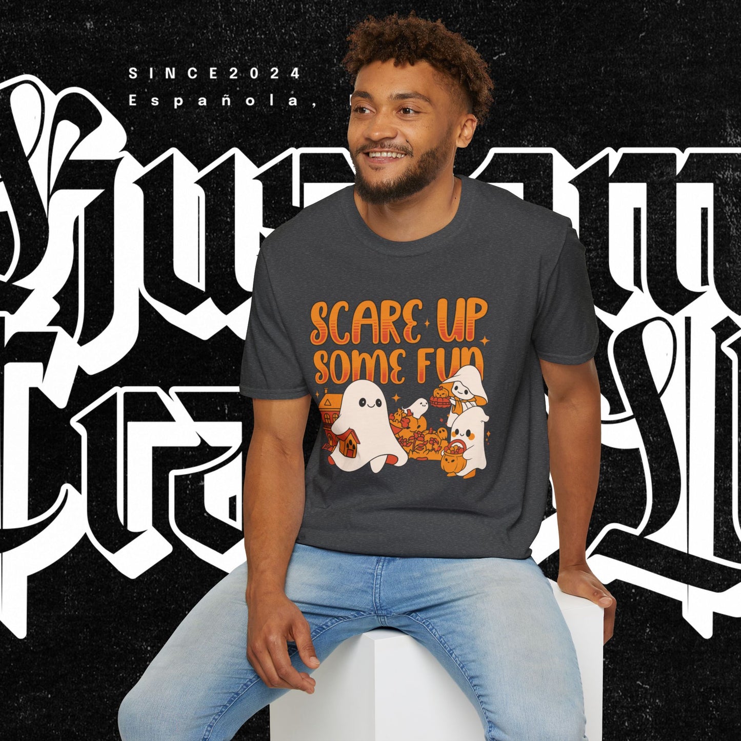 Ghost T-Shirt - Scare Up Some Fun Cute Ghost Design