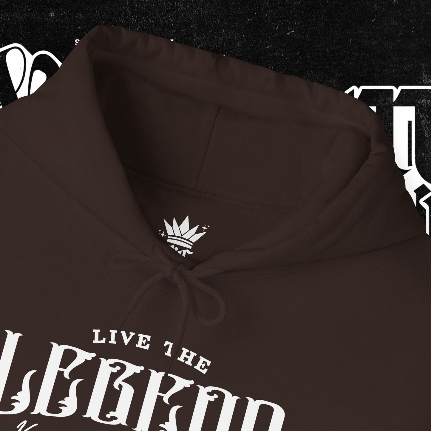 Live the Legend | Cozy Unisex Hoodie for Any Occasion, Gift for Friends, Streetwear Style