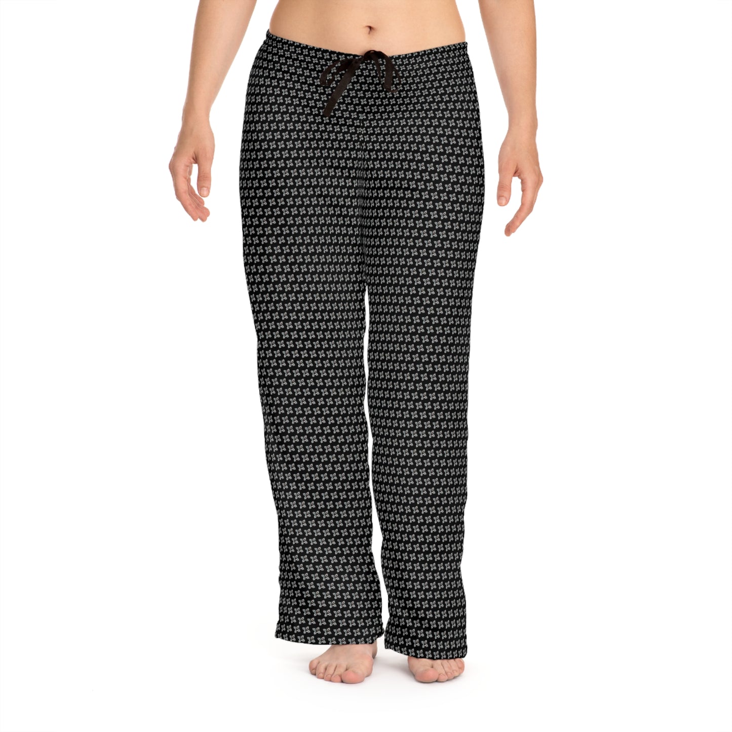 Women's Pajama Pants with Zia Symbol Design
