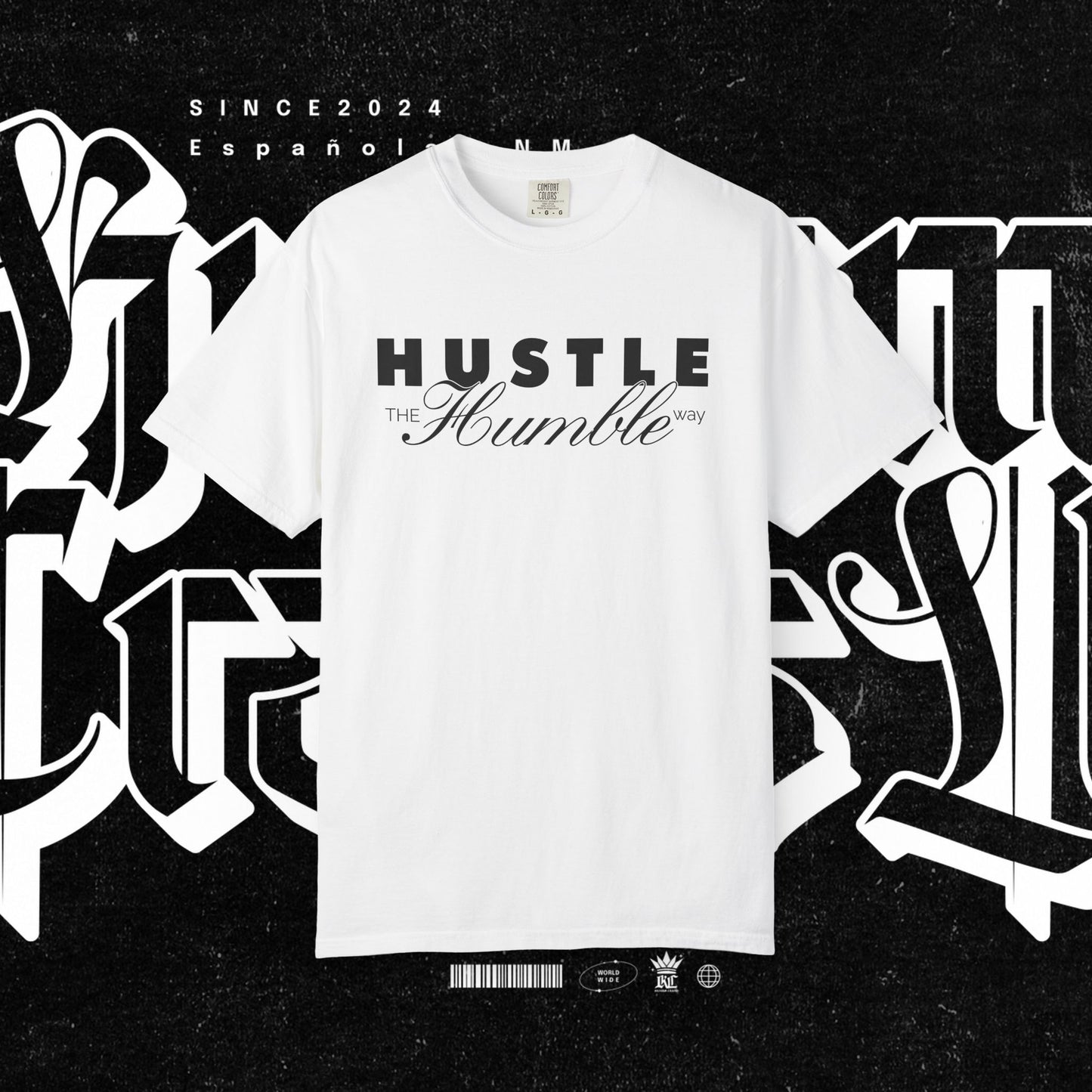 Hustle the Humble Way Unisex T-Shirt, Motivational Tee, Hustler Shirt Men Women, Inspirational Apparel, Positive Vibes Top