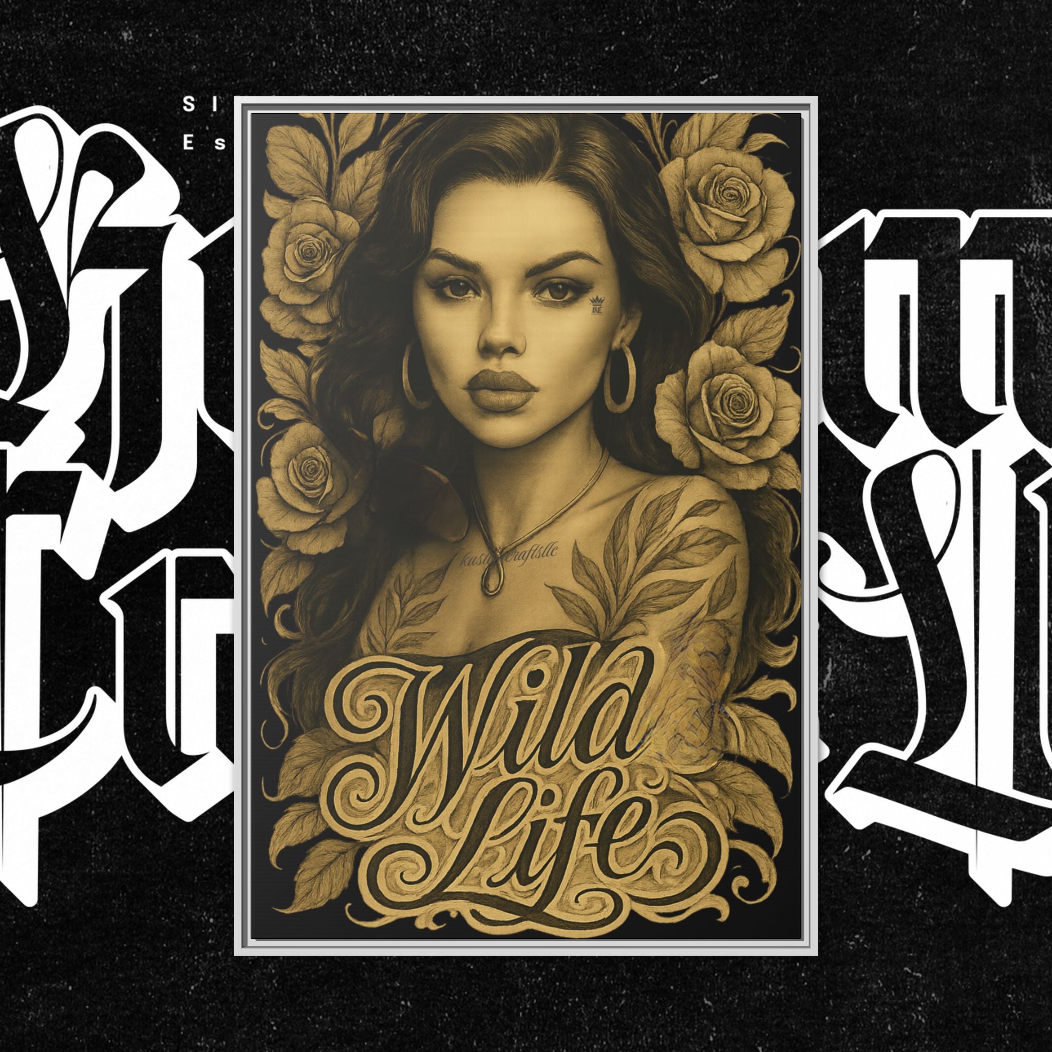 Wild Life — Framed Canvas