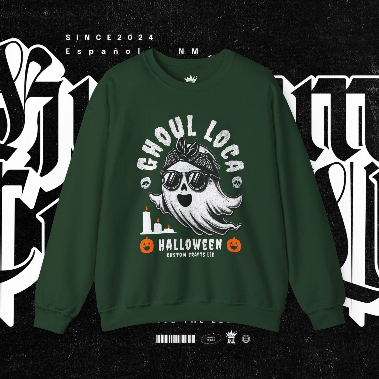 Ghoul Loca Halloween Sweatshirt, Cozy Unisex Crewneck for Fall Celebrations, Perfect for Halloween Parties, Ghost Lover Gift, Festival [...]