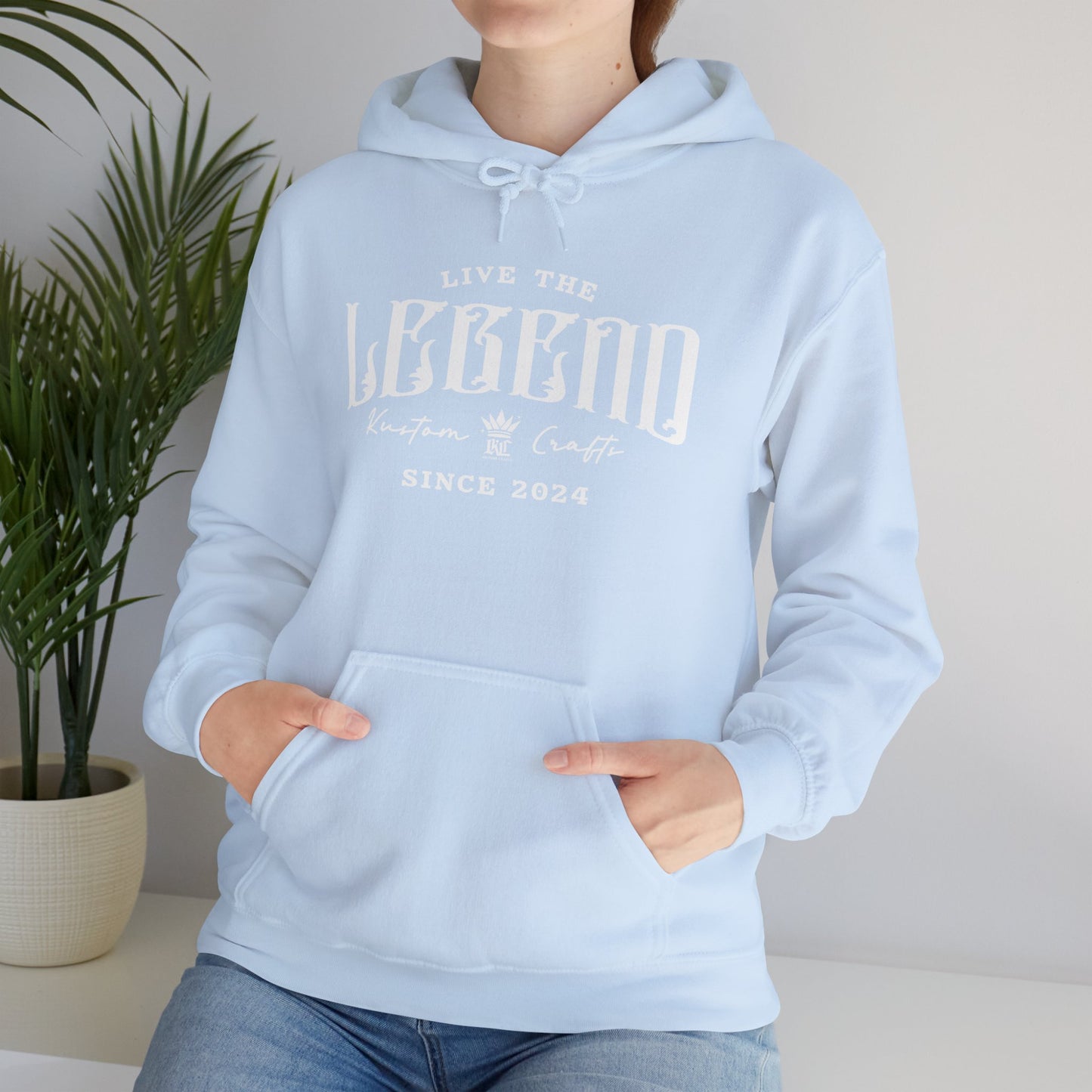 Live the Legend | Cozy Unisex Hoodie for Any Occasion, Gift for Friends, Streetwear Style