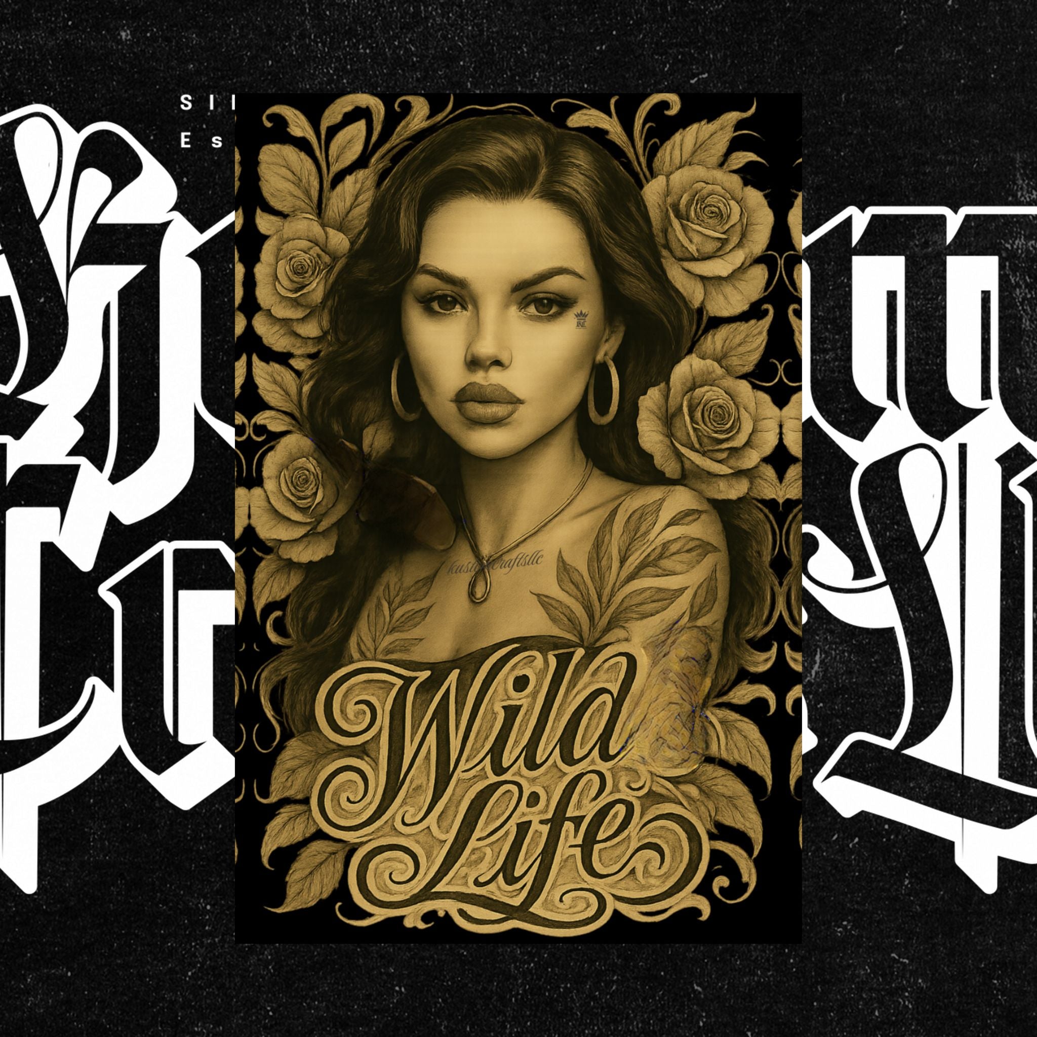 Wild Life Satin Poster