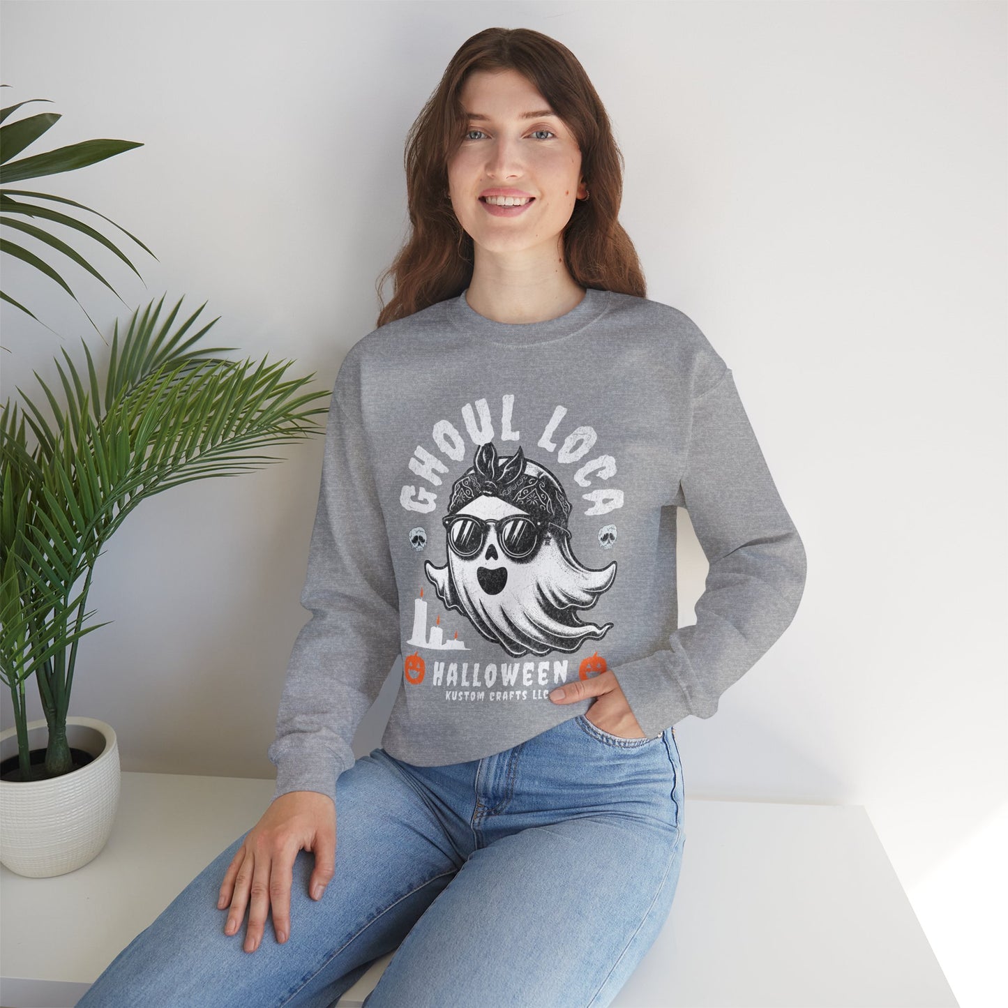 Ghoul Loca Halloween Sweatshirt, Cozy Unisex Crewneck for Fall Celebrations, Perfect for Halloween Parties, Ghost Lover Gift, Festival [...]