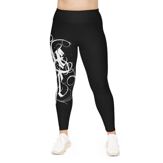 Love Life Stylish Plus Size Leggings, Plus Size Activewear, Comfortable Workout Tights, Yoga Pants for Curvy Women, Gift for Fitness Lovers, [...]