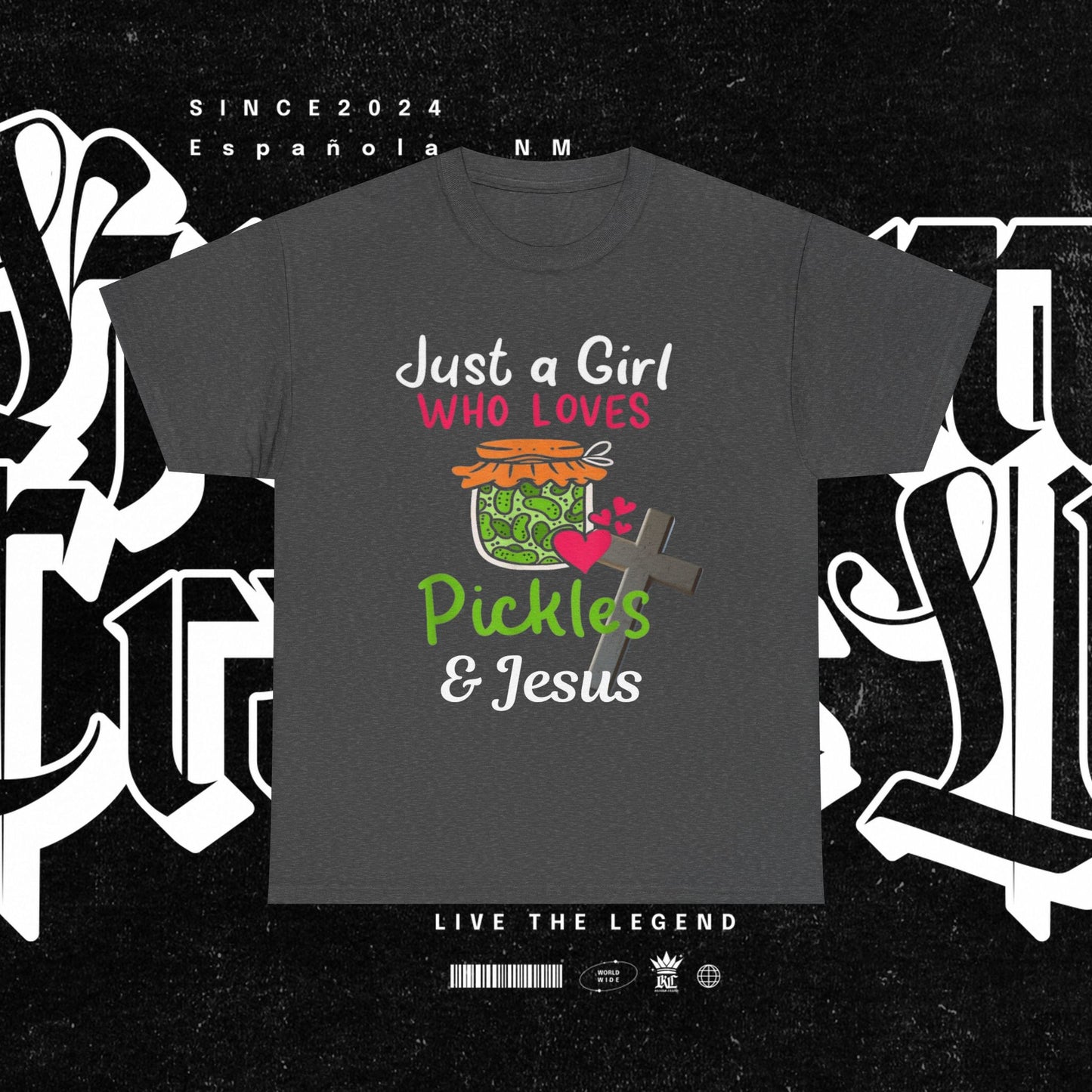 Pickle Lover Tee, Funny Cotton Shirt, Gift for Foodies, Unisex Casual Top, Perfect Fun Party Attire, Unique Gift Idea