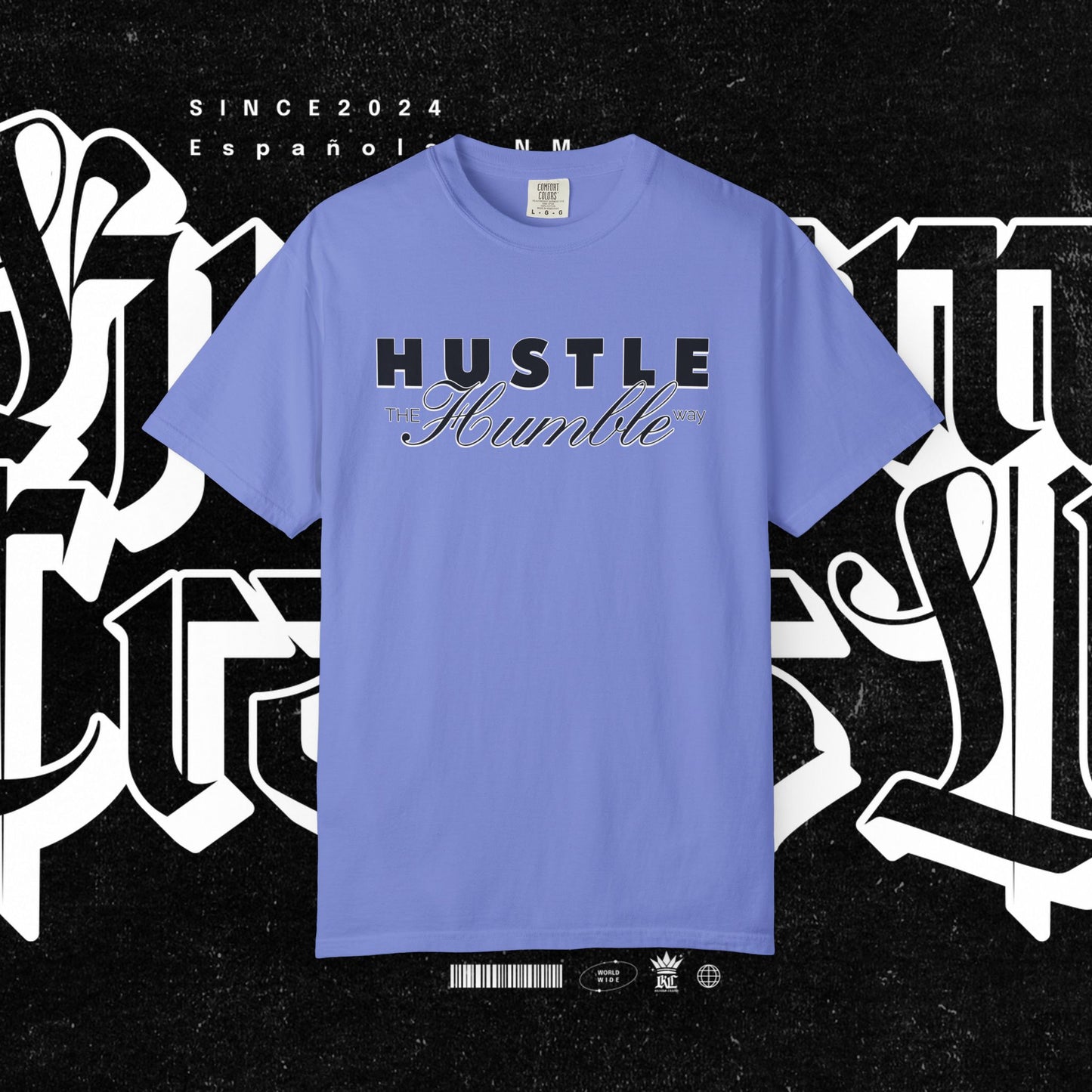 Hustle the Humble Way Unisex T-Shirt, Motivational Tee, Hustler Shirt Men Women, Inspirational Apparel, Positive Vibes Top