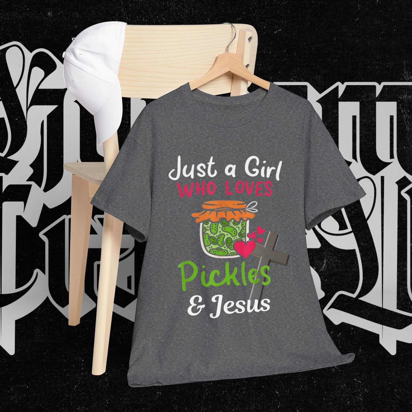 Pickle Lover Tee, Funny Cotton Shirt, Gift for Foodies, Unisex Casual Top, Perfect Fun Party Attire, Unique Gift Idea