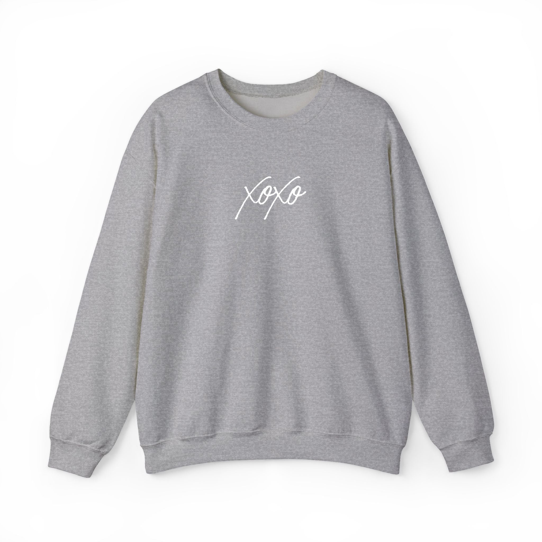 XOXO Embroidery Script Sweatshirt