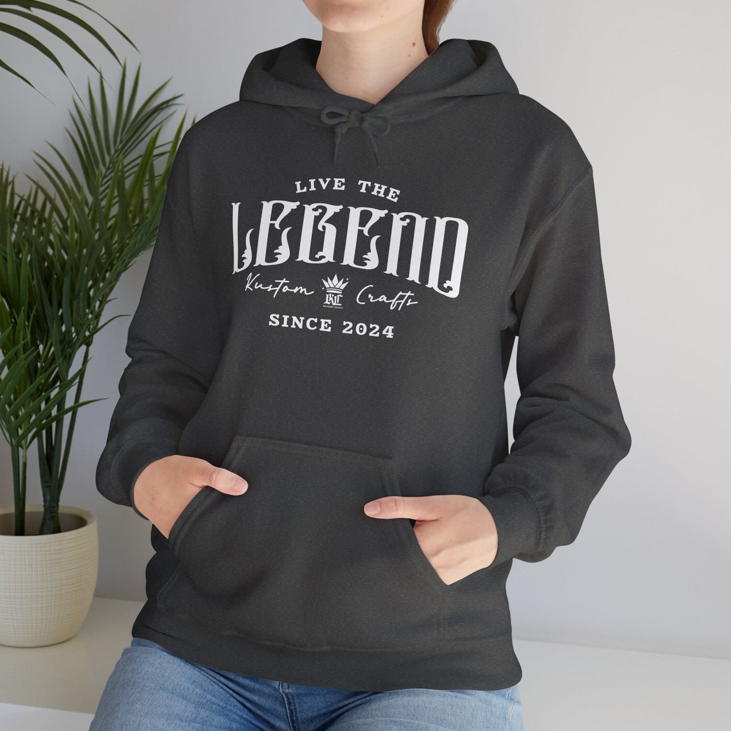 Live the Legend | Cozy Unisex Hoodie for Any Occasion, Gift for Friends, Streetwear Style