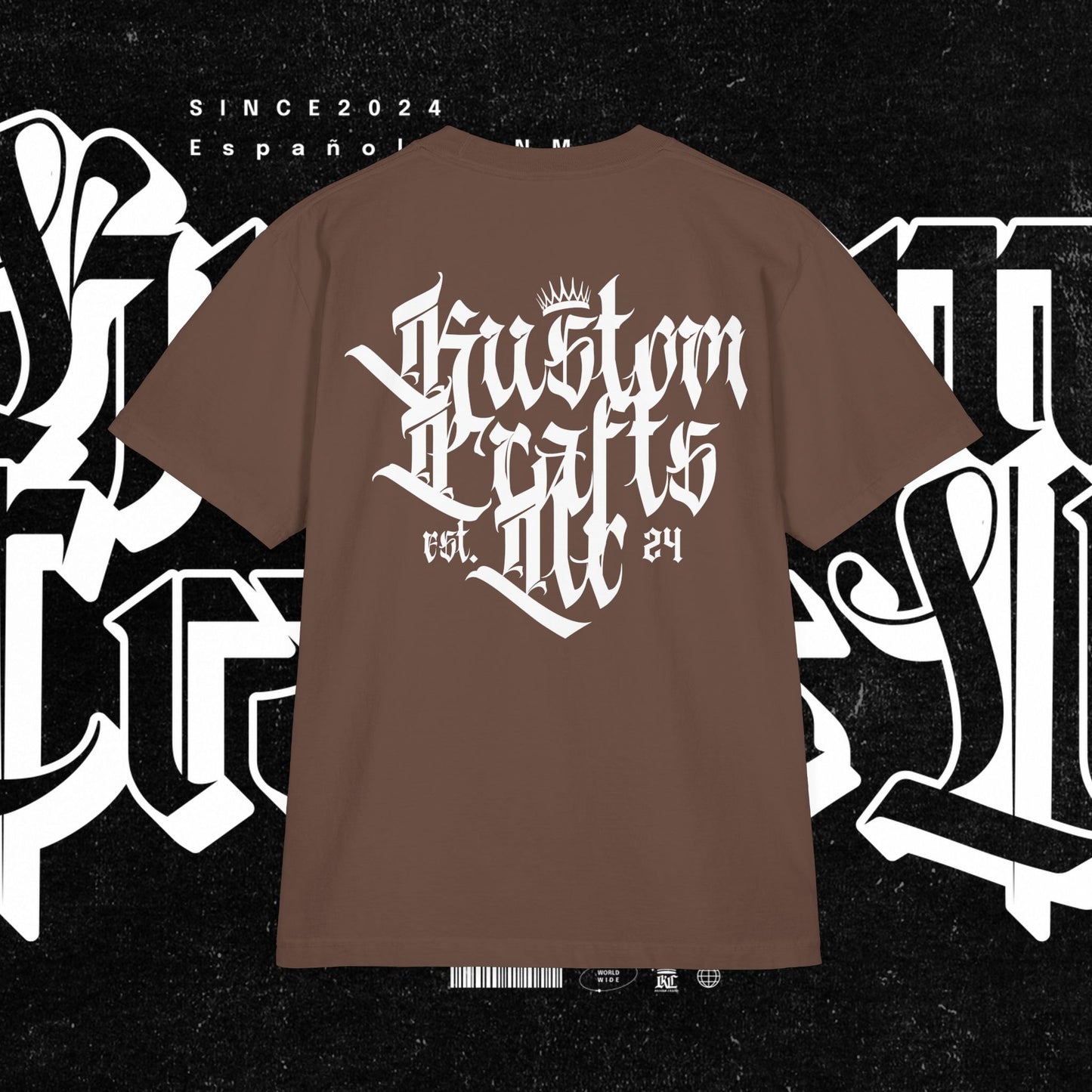 Kustom Crafts LLC Graffiti Shaka Wear T-Shirt, Streetwear Gift, Urban Fashion Tee, Graphic Tee, Music Festival Outfit, Unisex Casual Wear