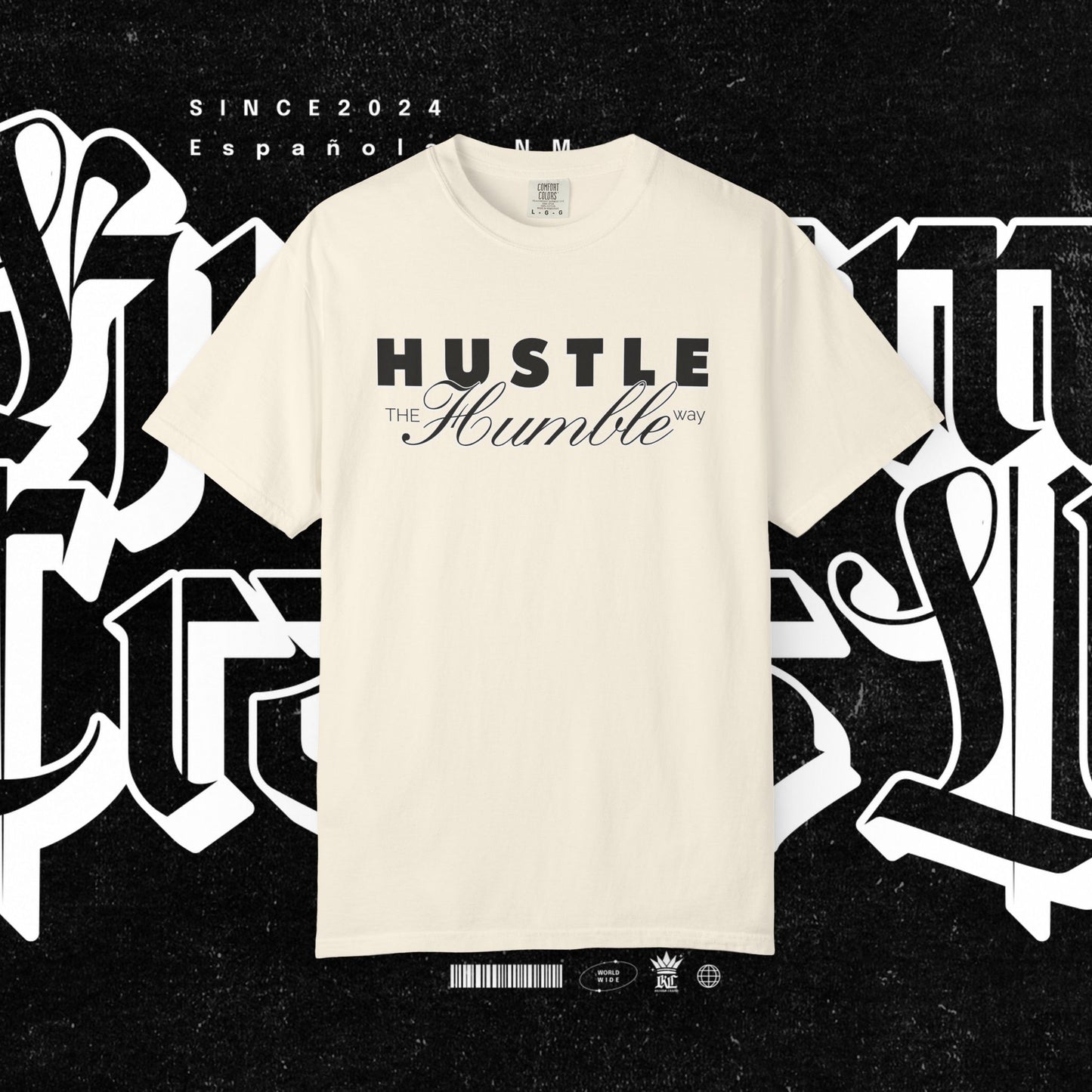 Hustle the Humble Way Unisex T-Shirt, Motivational Tee, Hustler Shirt Men Women, Inspirational Apparel, Positive Vibes Top