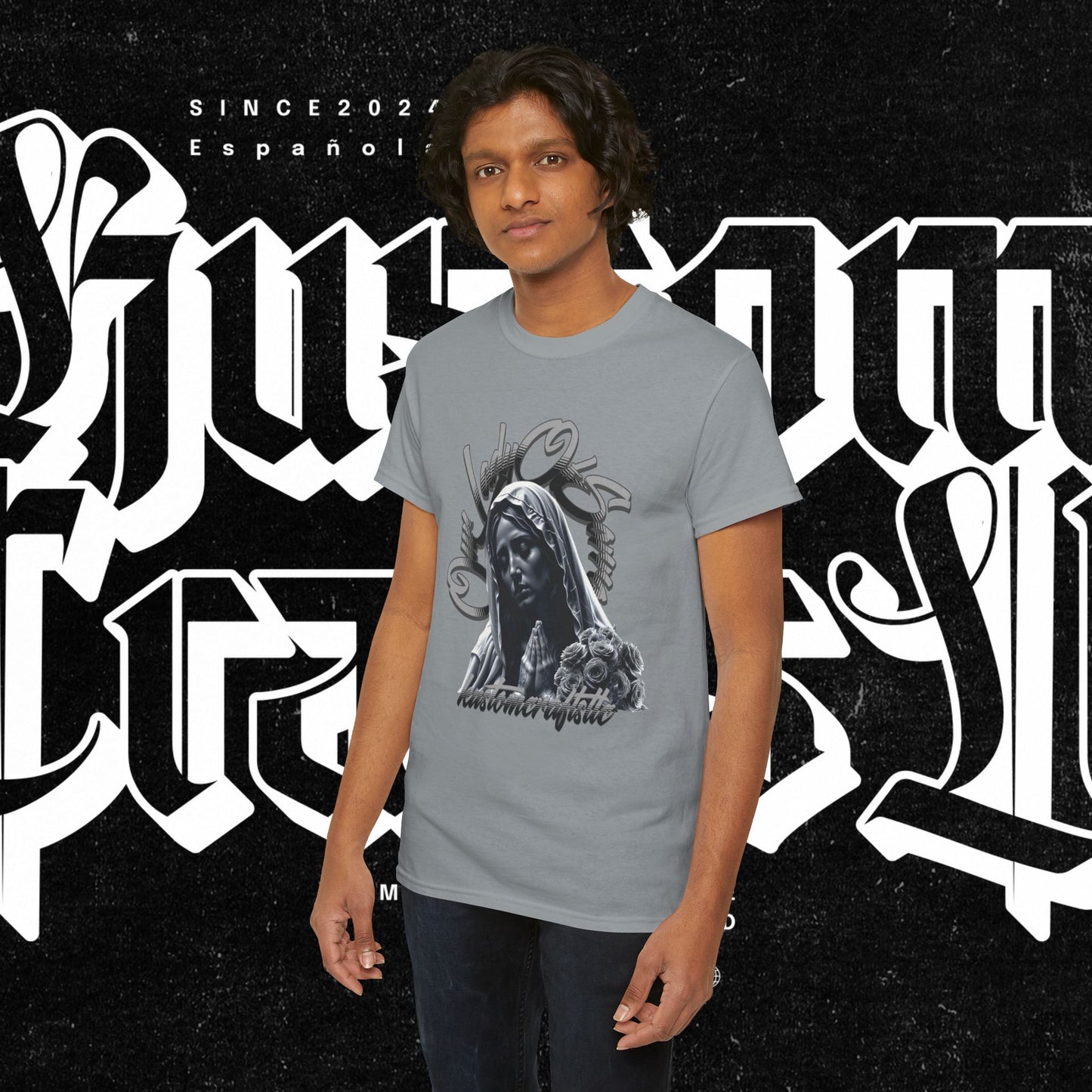Our Lady Of Sorrow Unisex Heavy Cotton Tee with Unique Artistic Design, Vintage Style T-Shirt, Casual Everyday Wear, Graphic Tee for Men and Women, Gift [...]