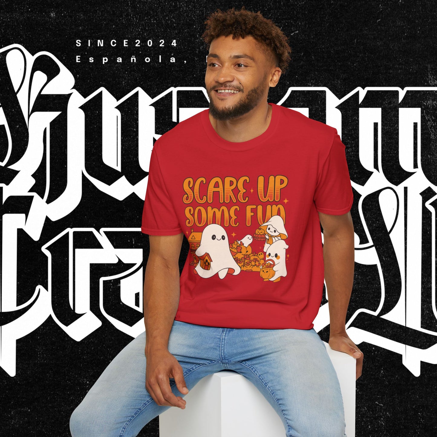 Ghost T-Shirt - Scare Up Some Fun Cute Ghost Design