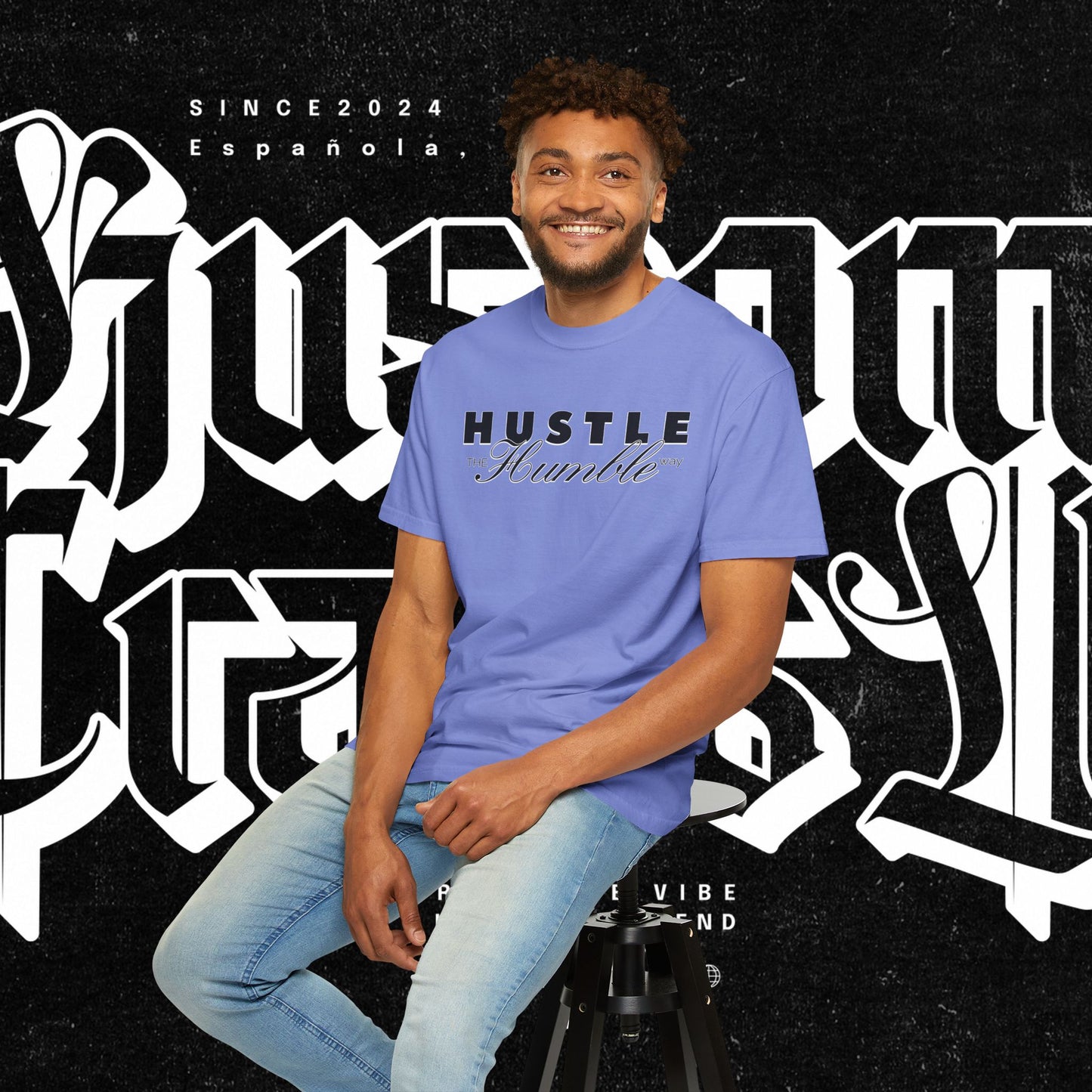 Hustle the Humble Way Unisex T-Shirt, Motivational Tee, Hustler Shirt Men Women, Inspirational Apparel, Positive Vibes Top