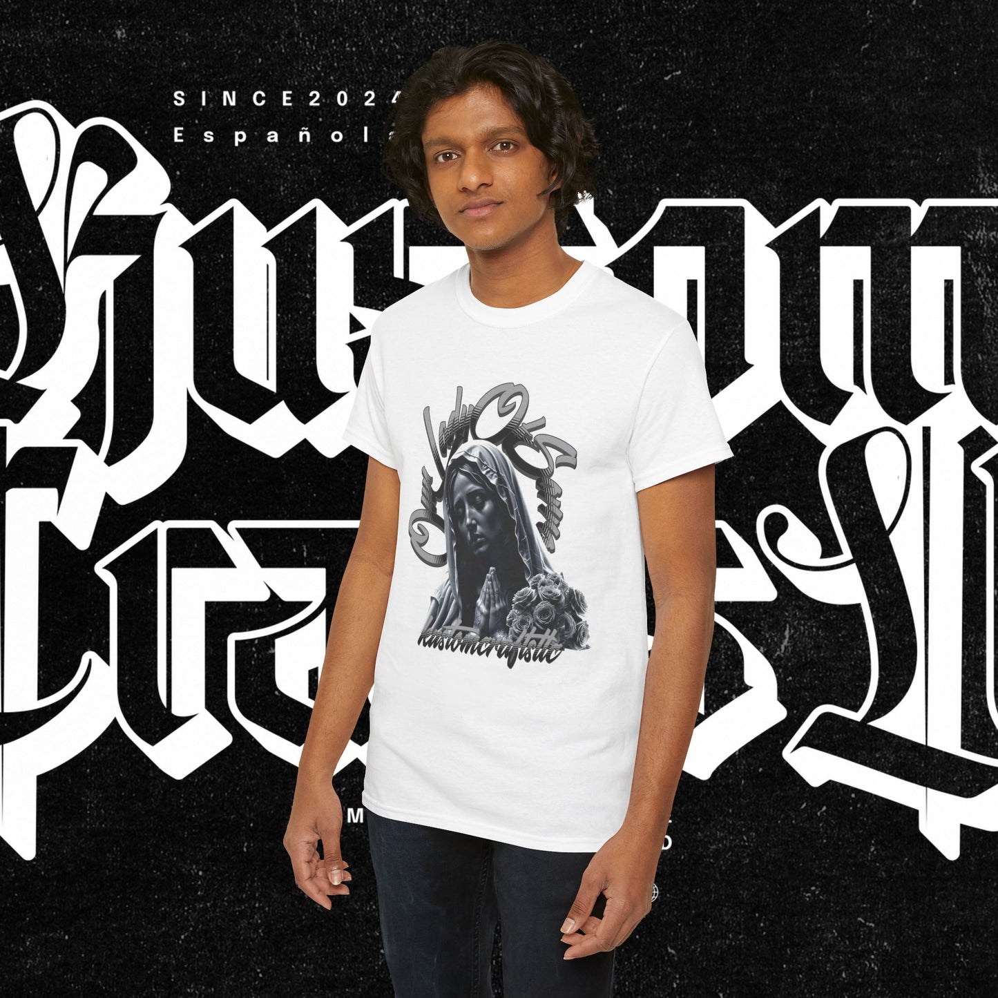 Our Lady Of Sorrow Unisex Heavy Cotton Tee with Unique Artistic Design, Vintage Style T-Shirt, Casual Everyday Wear, Graphic Tee for Men and Women, Gift [...]