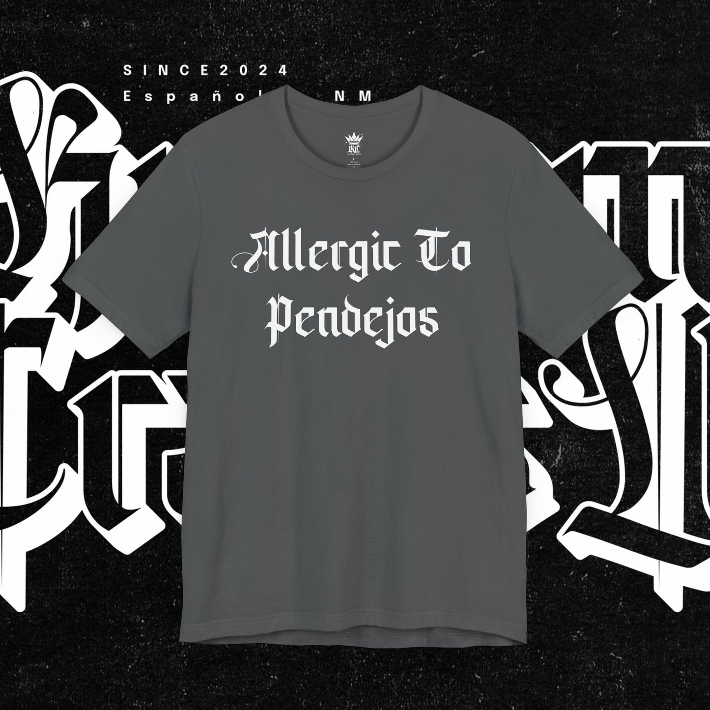 Allergic to Pendejos Unisex Jersey Tee | Casual Humor Shirt | Gift for Friends, Birthday, Humor Apparel, Everyday Wear
