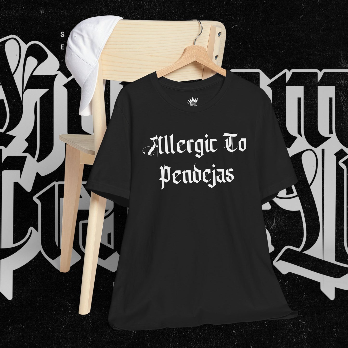 Allergic to Pendejas Unisex Tee, Funny Graphic T-Shirt, Casual Wear, Gift for Friends, Summer Fashion, Trendy Style