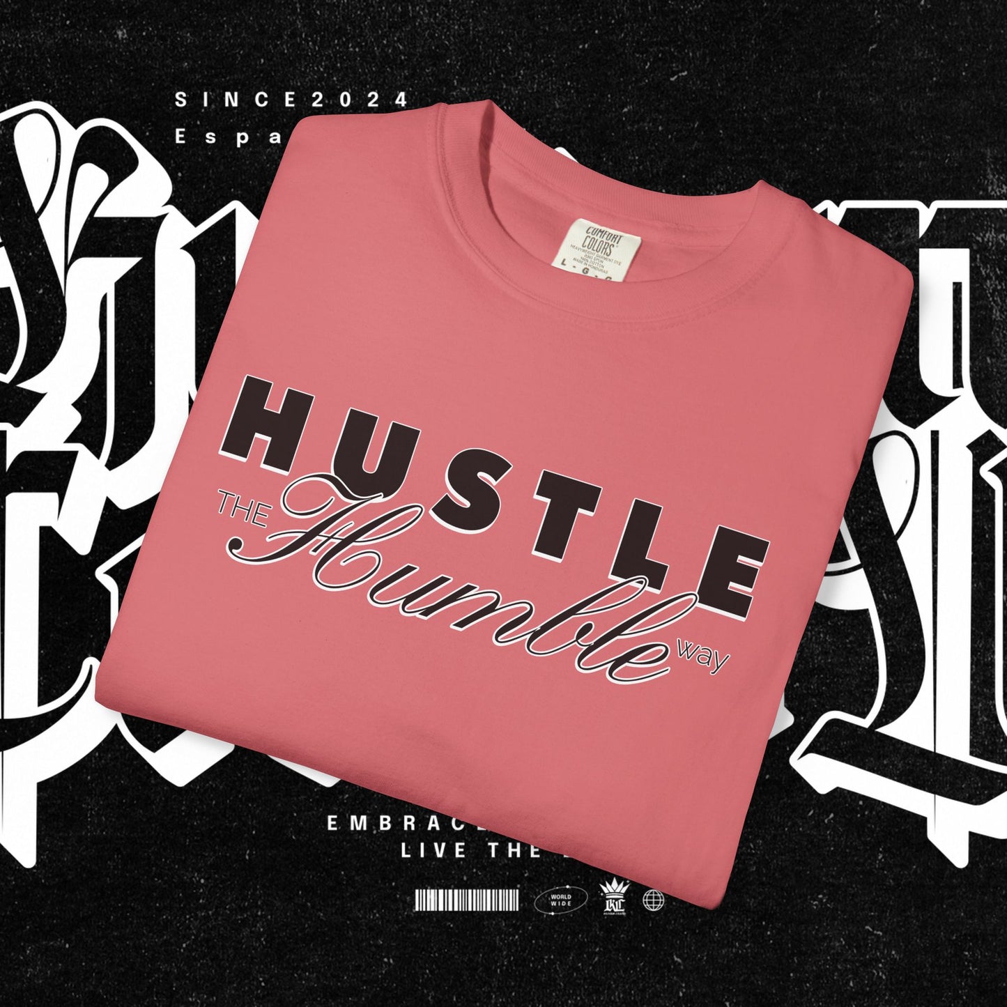 Hustle the Humble Way Unisex T-Shirt, Motivational Tee, Hustler Shirt Men Women, Inspirational Apparel, Positive Vibes Top