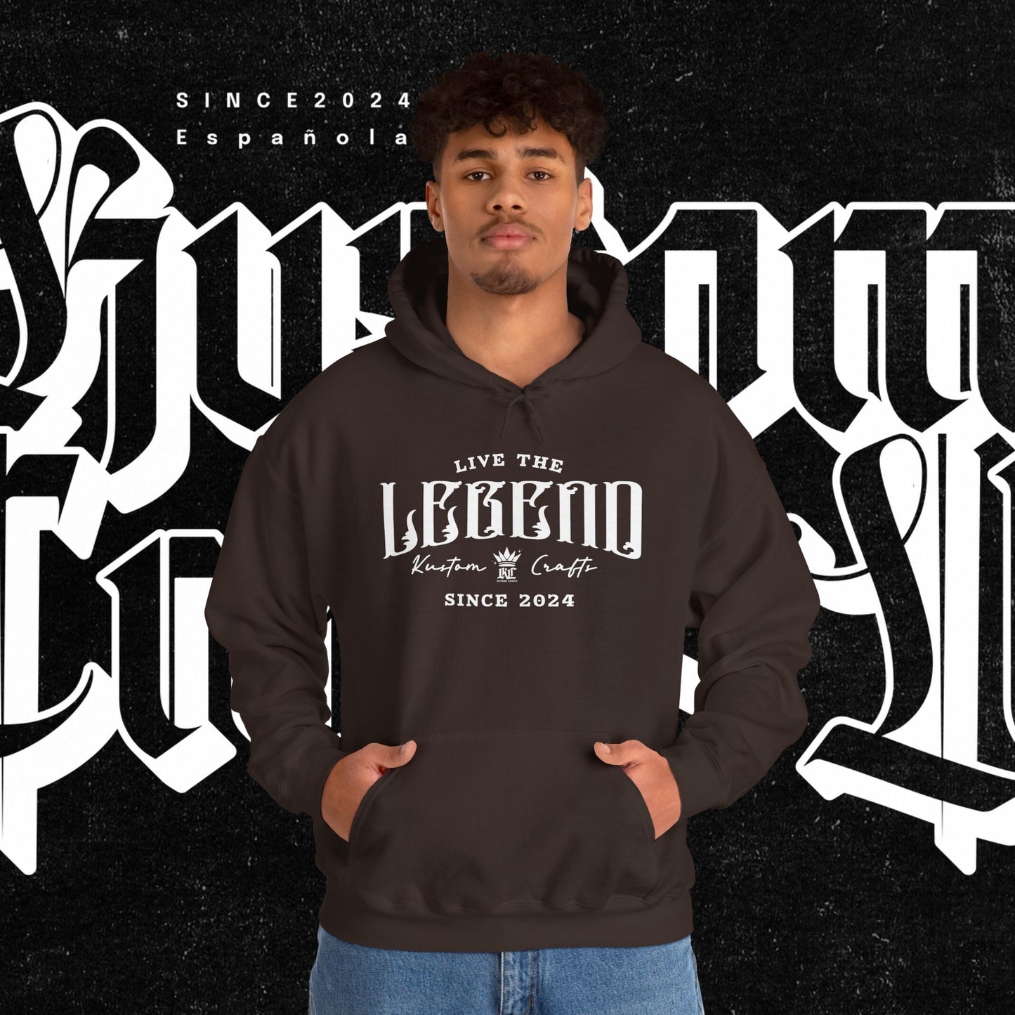 Live the Legend | Cozy Unisex Hoodie for Any Occasion, Gift for Friends, Streetwear Style