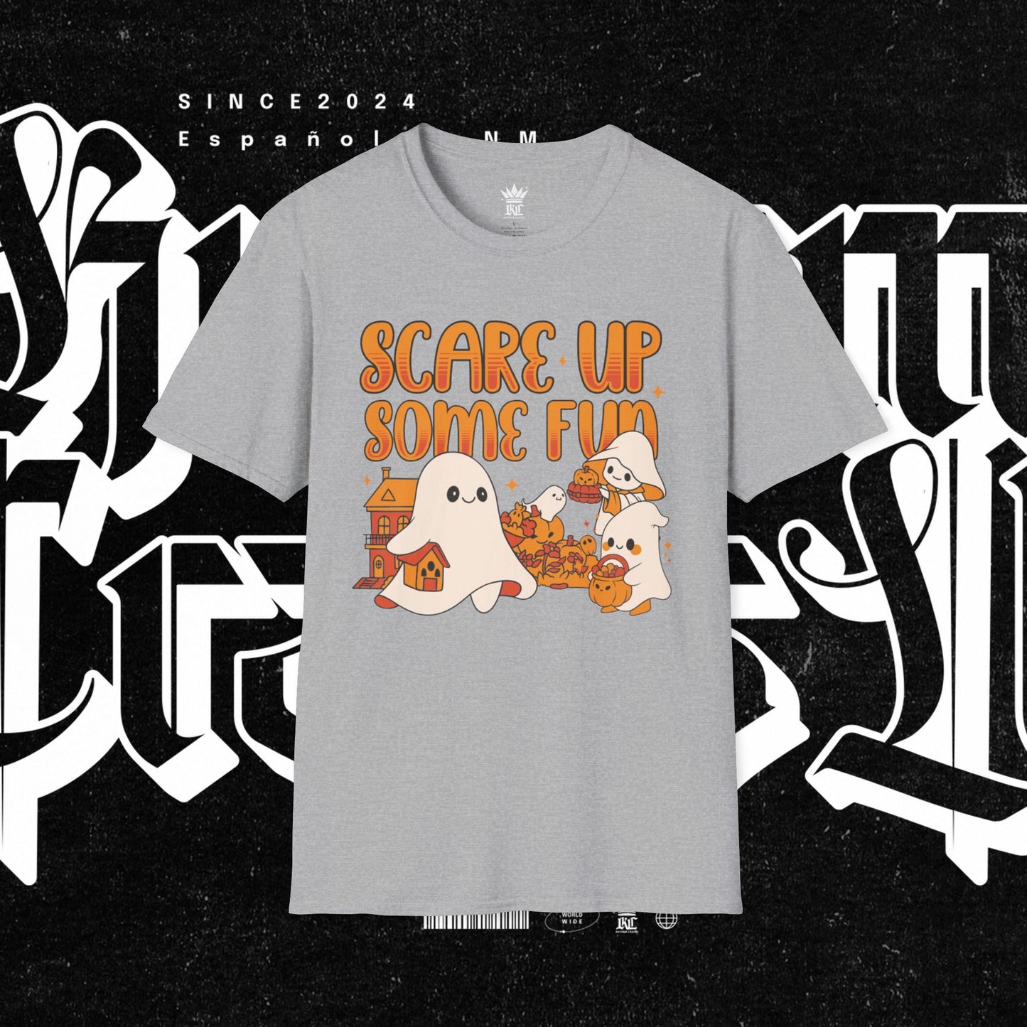 Ghost T-Shirt - Scare Up Some Fun Cute Ghost Design