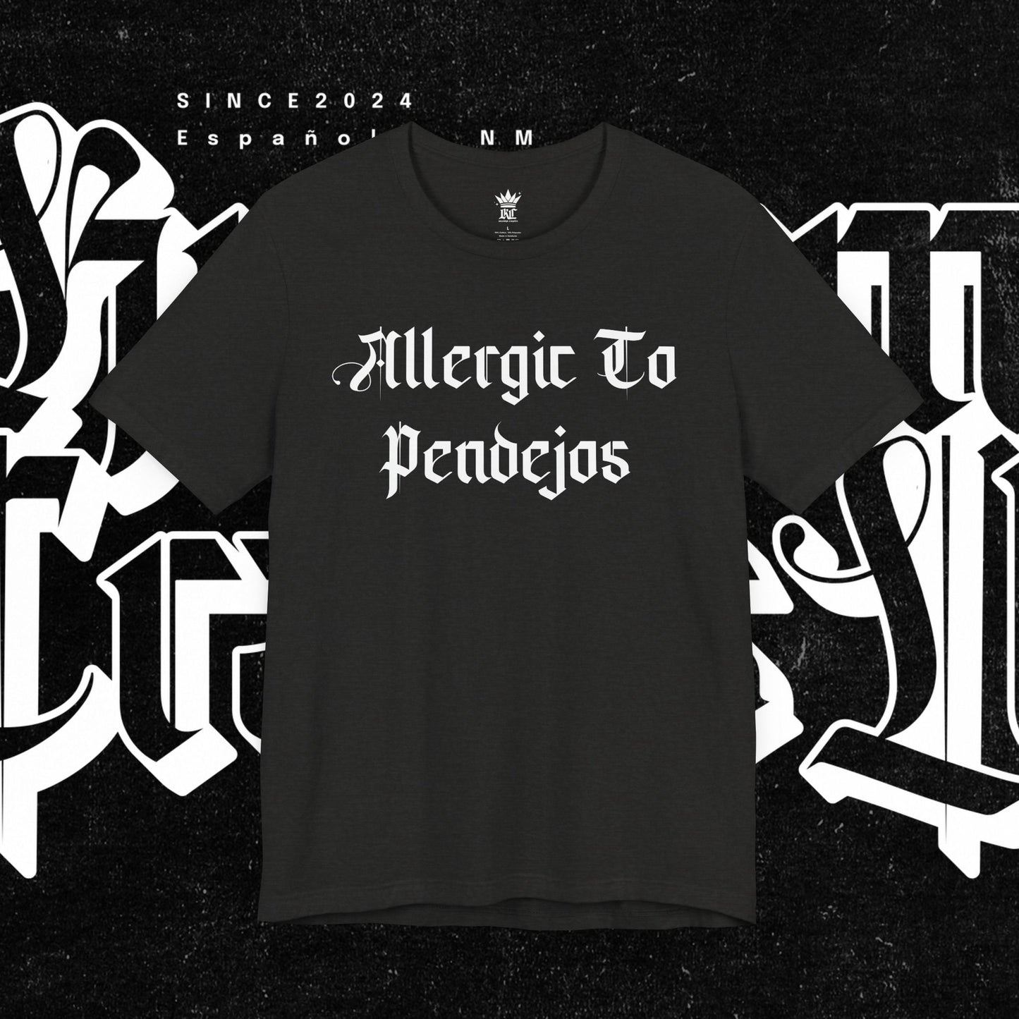 Allergic to Pendejos Unisex Jersey Tee | Casual Humor Shirt | Gift for Friends, Birthday, Humor Apparel, Everyday Wear