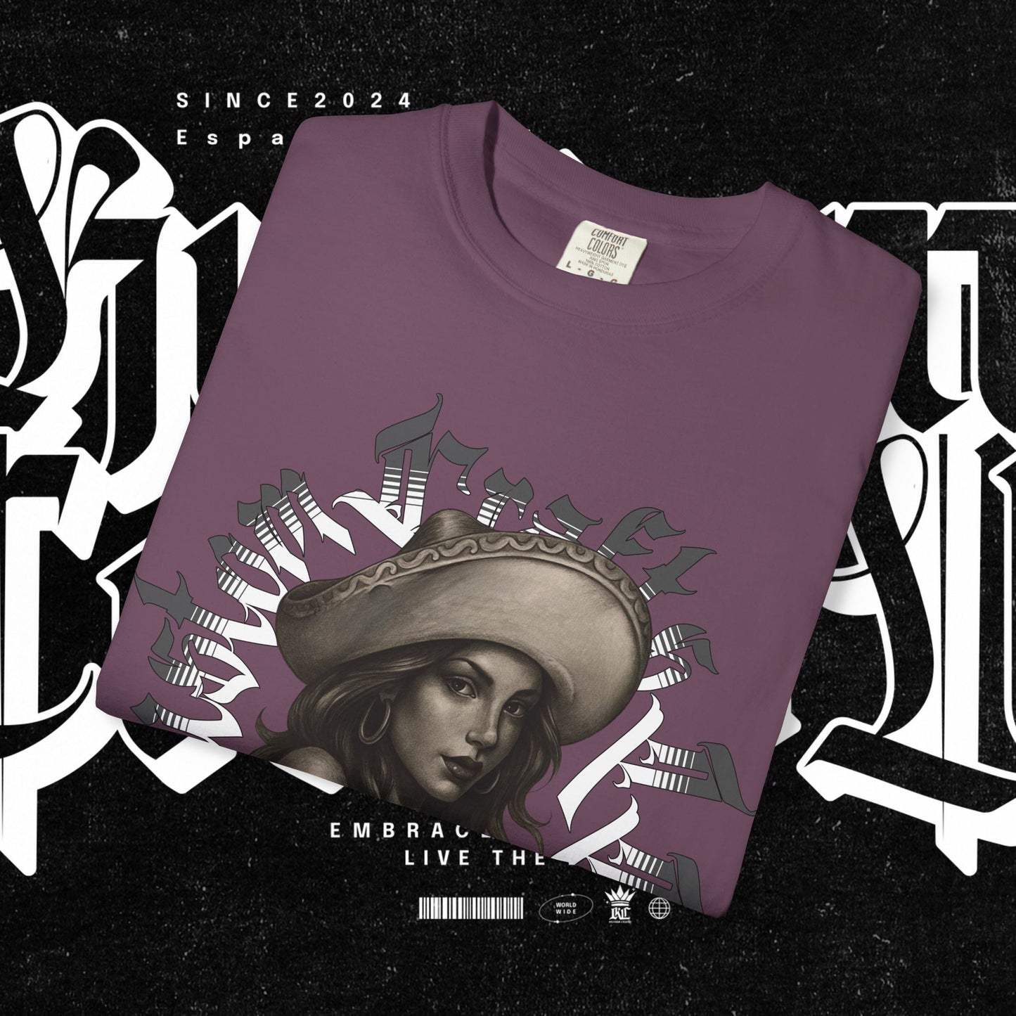 Senora Street T-shirt, Unisex Tee, Custom Graphic Shirt, Distressed Vintage Tee, Hipster Fashion Top
