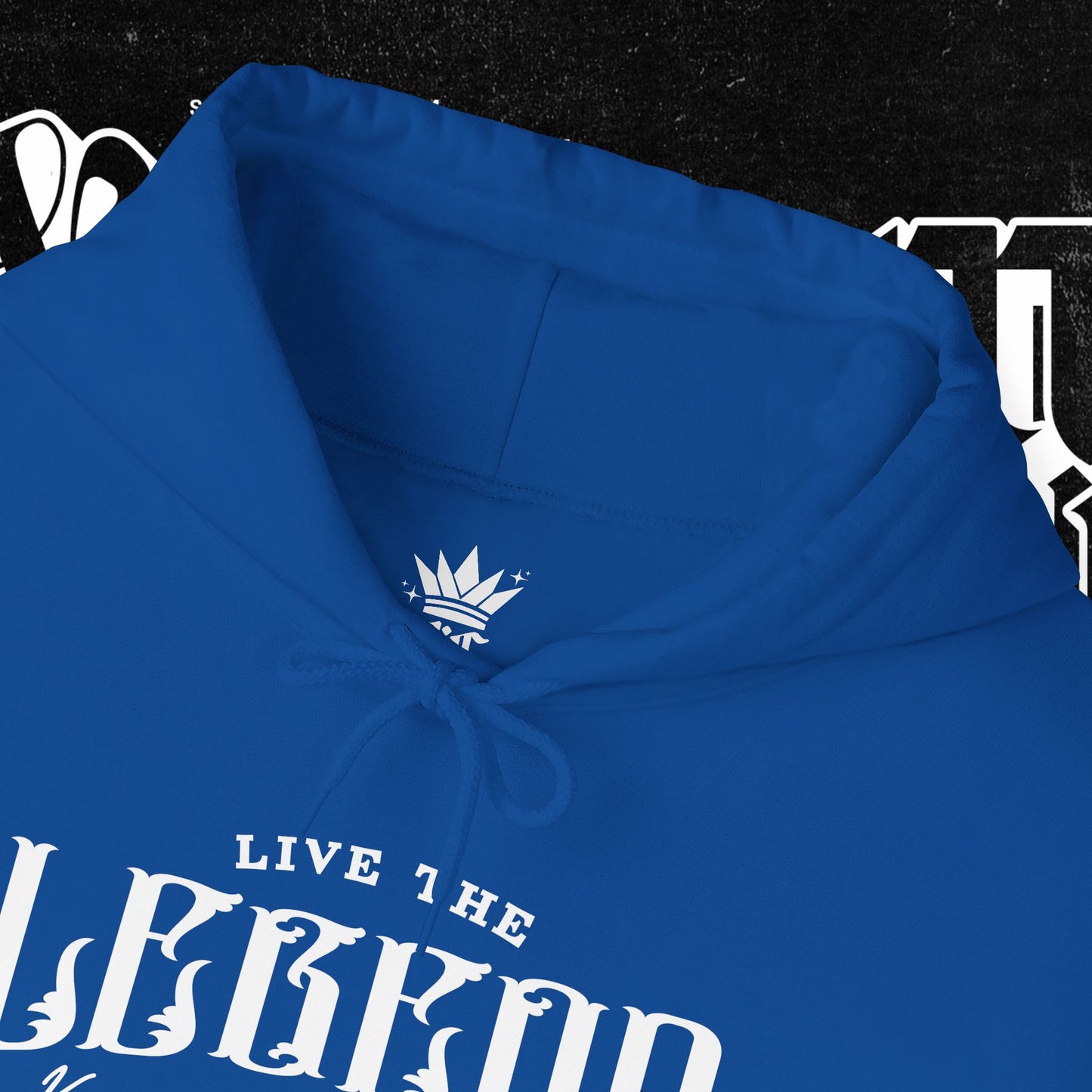 Live the Legend | Cozy Unisex Hoodie for Any Occasion, Gift for Friends, Streetwear Style