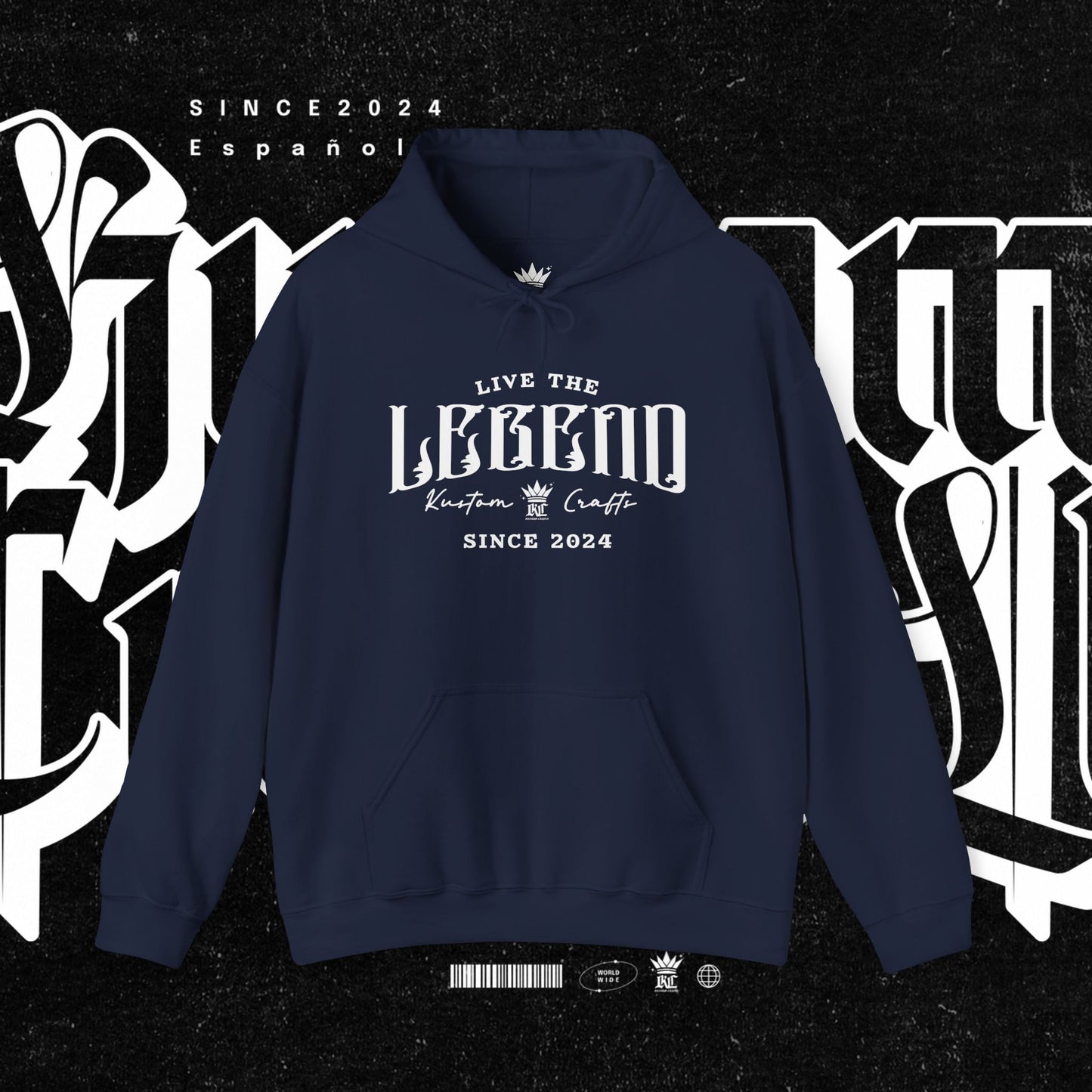 Live the Legend | Cozy Unisex Hoodie for Any Occasion, Gift for Friends, Streetwear Style