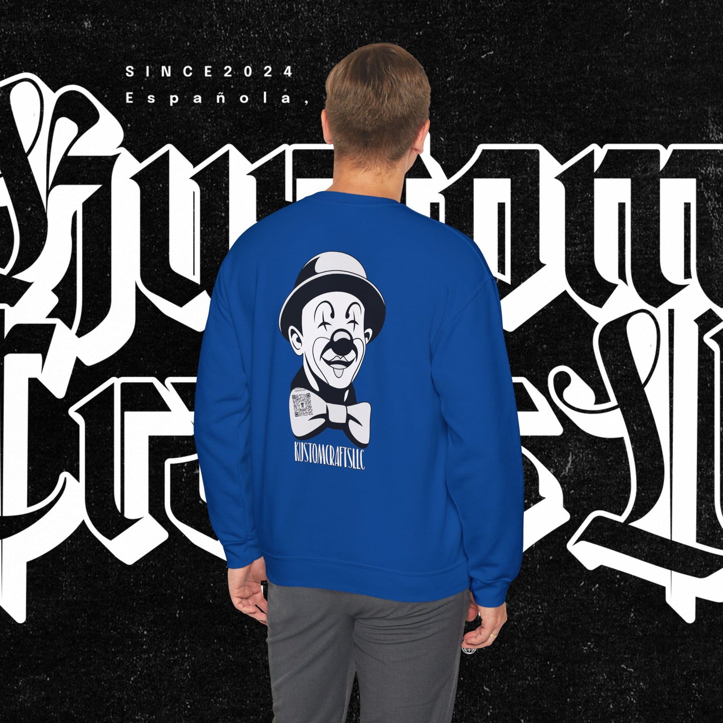 Class Clown Vintage-Style Comedic Crewneck Sweatshirt, Unisex Funny Sweatshirt, Retro Comedy Gift, Everyday Casual Wear, Perfect for Laughter Lovers