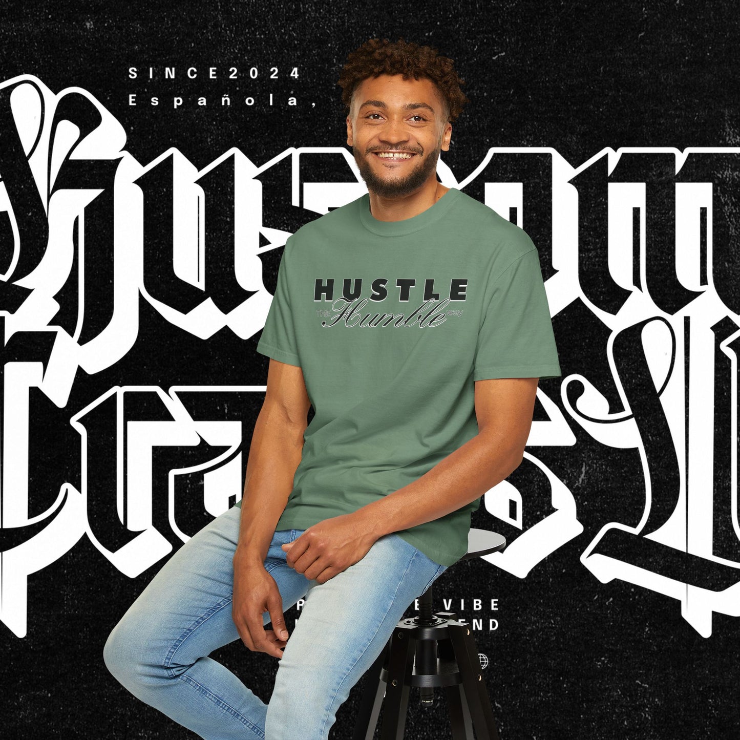 Hustle the Humble Way Unisex T-Shirt, Motivational Tee, Hustler Shirt Men Women, Inspirational Apparel, Positive Vibes Top