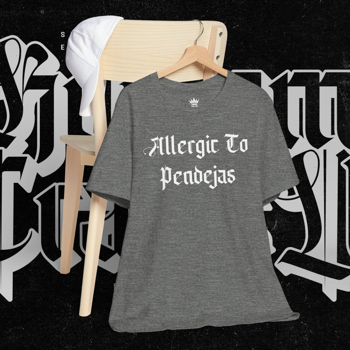 Allergic to Pendejas Unisex Tee, Funny Graphic T-Shirt, Casual Wear, Gift for Friends, Summer Fashion, Trendy Style