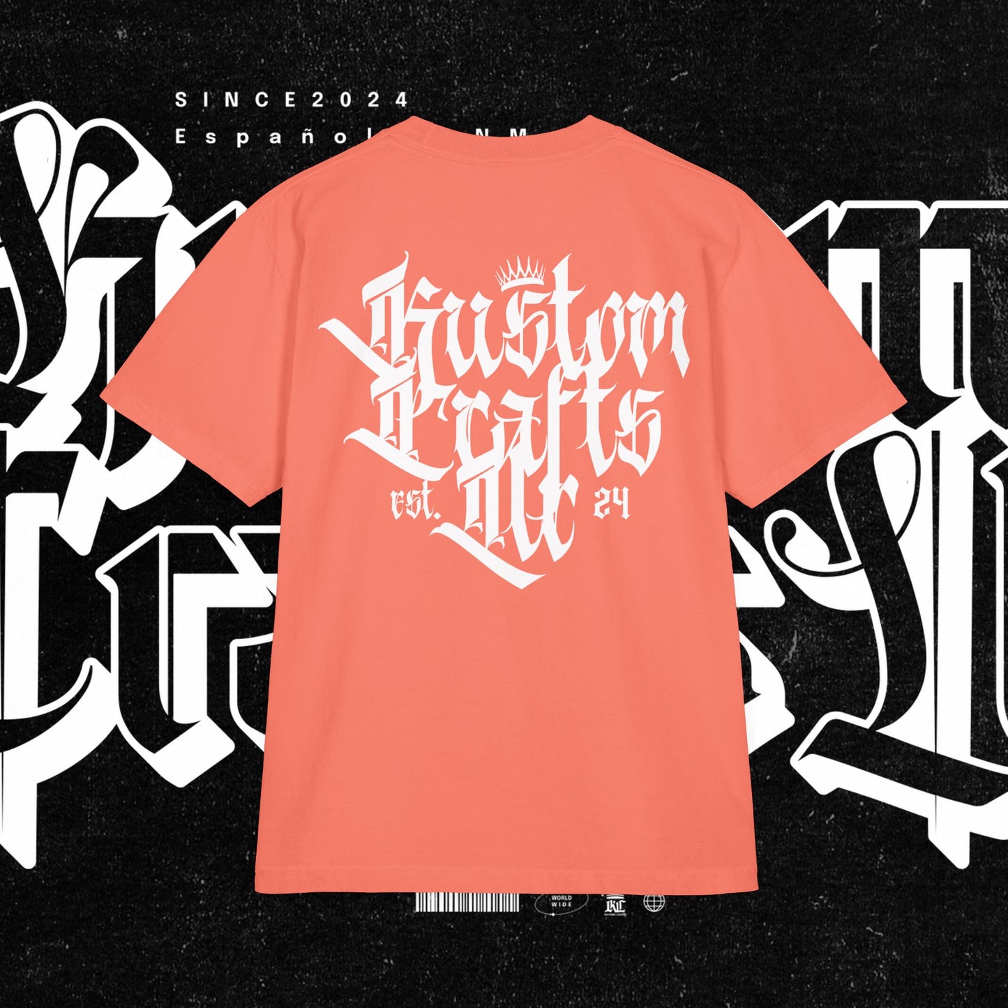 Kustom Crafts LLC Graffiti Shaka Wear T-Shirt, Streetwear Gift, Urban Fashion Tee, Graphic Tee, Music Festival Outfit, Unisex Casual Wear