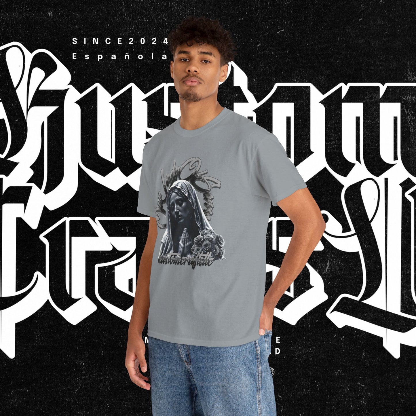 Our Lady Of Sorrow Unisex Heavy Cotton Tee with Unique Artistic Design, Vintage Style T-Shirt, Casual Everyday Wear, Graphic Tee for Men and Women, Gift [...]