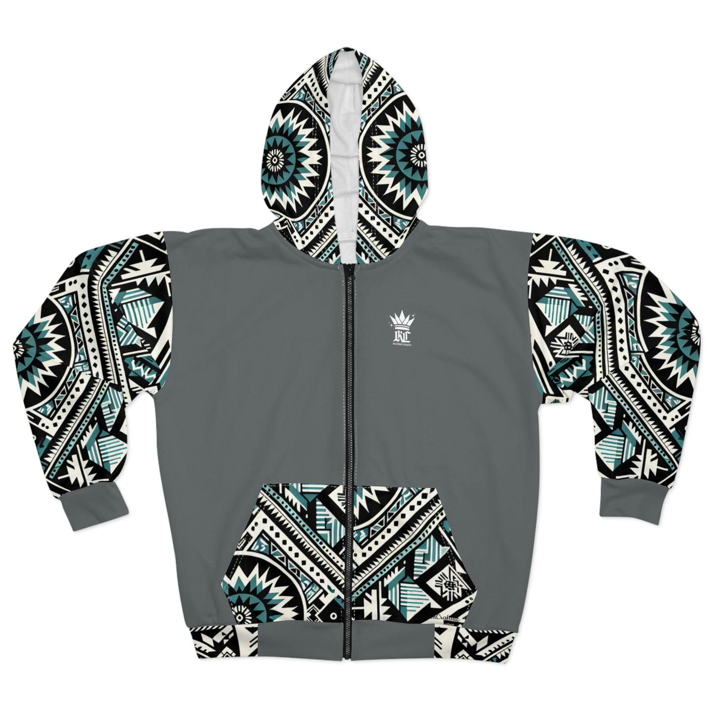 Southwest (Dark-Grey) Zip Hoodie