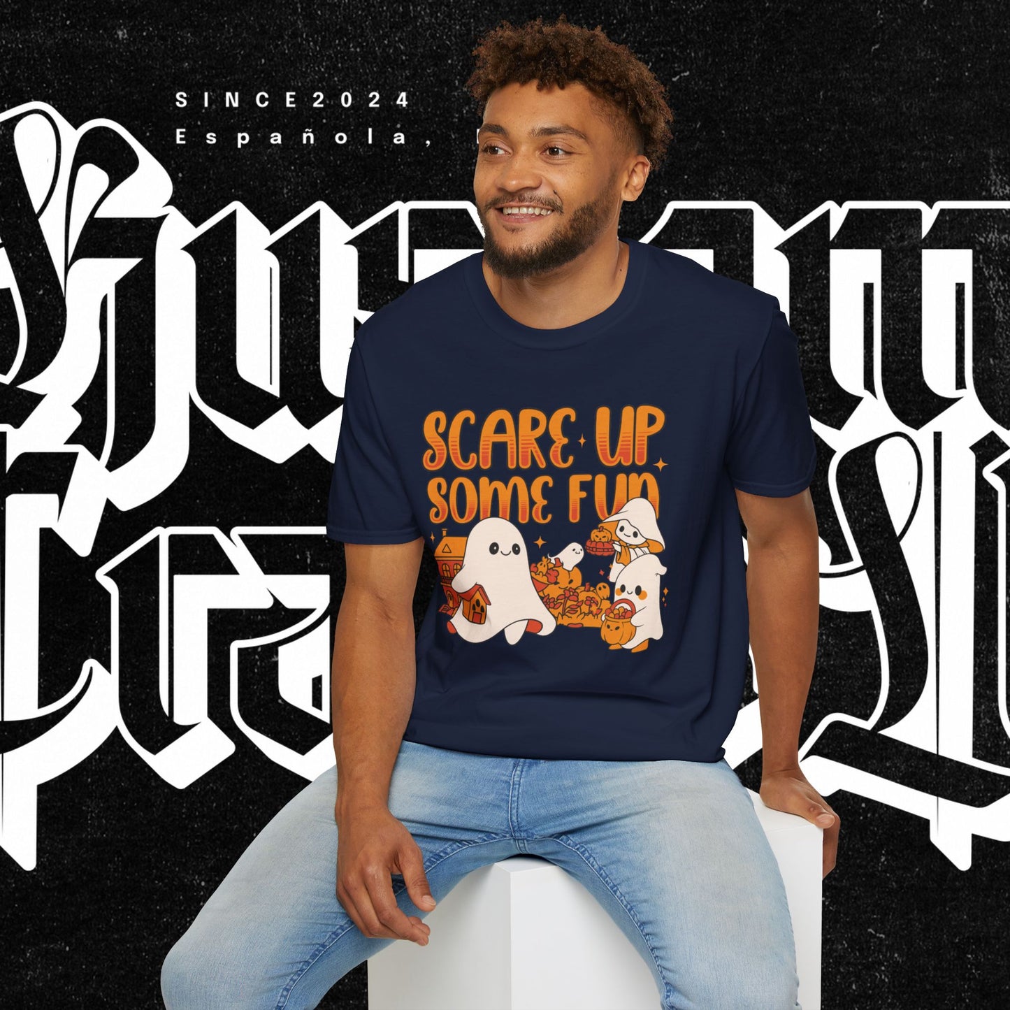 Ghost T-Shirt - Scare Up Some Fun Cute Ghost Design