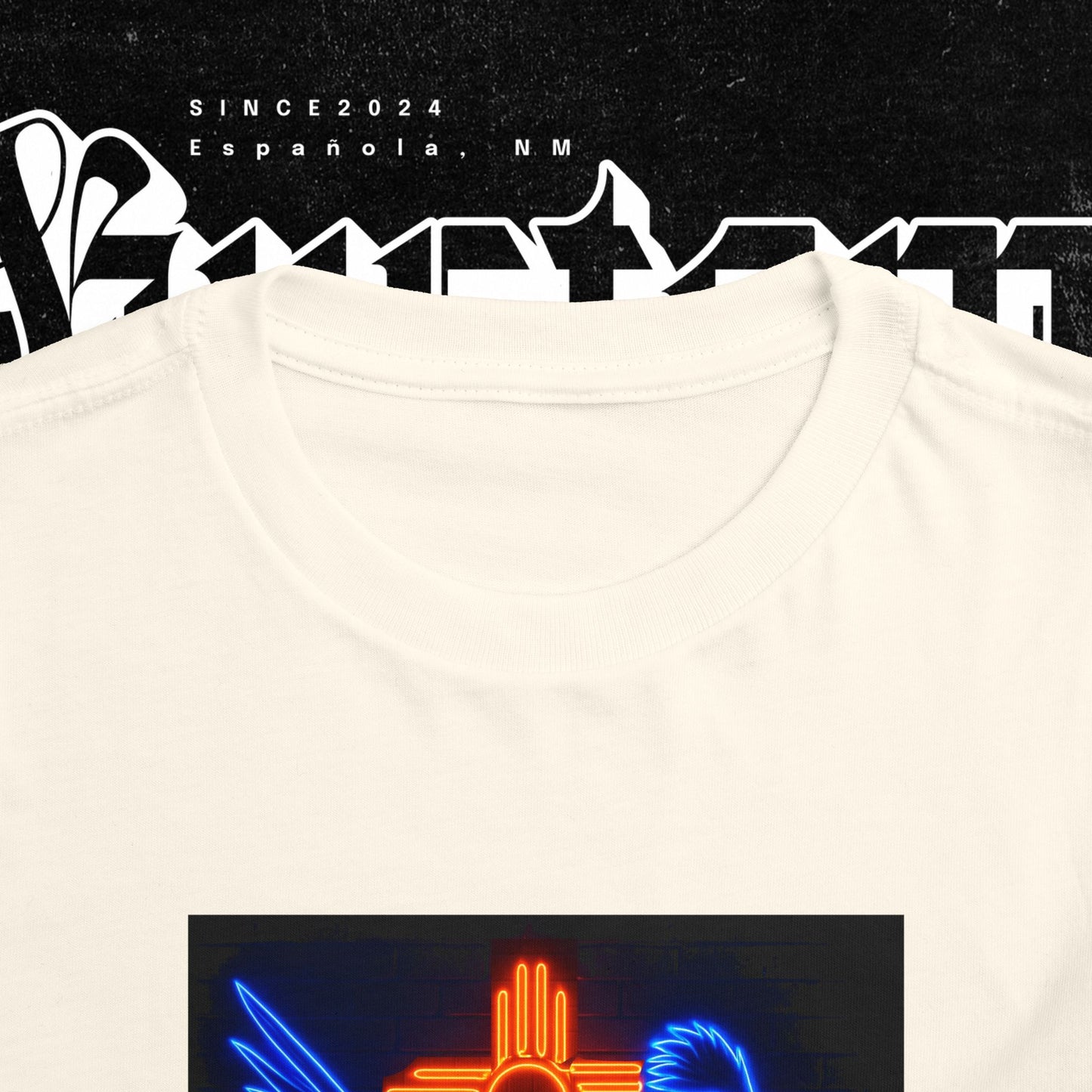 Neon Roadrunner New Mexico Design - Toddler Tee