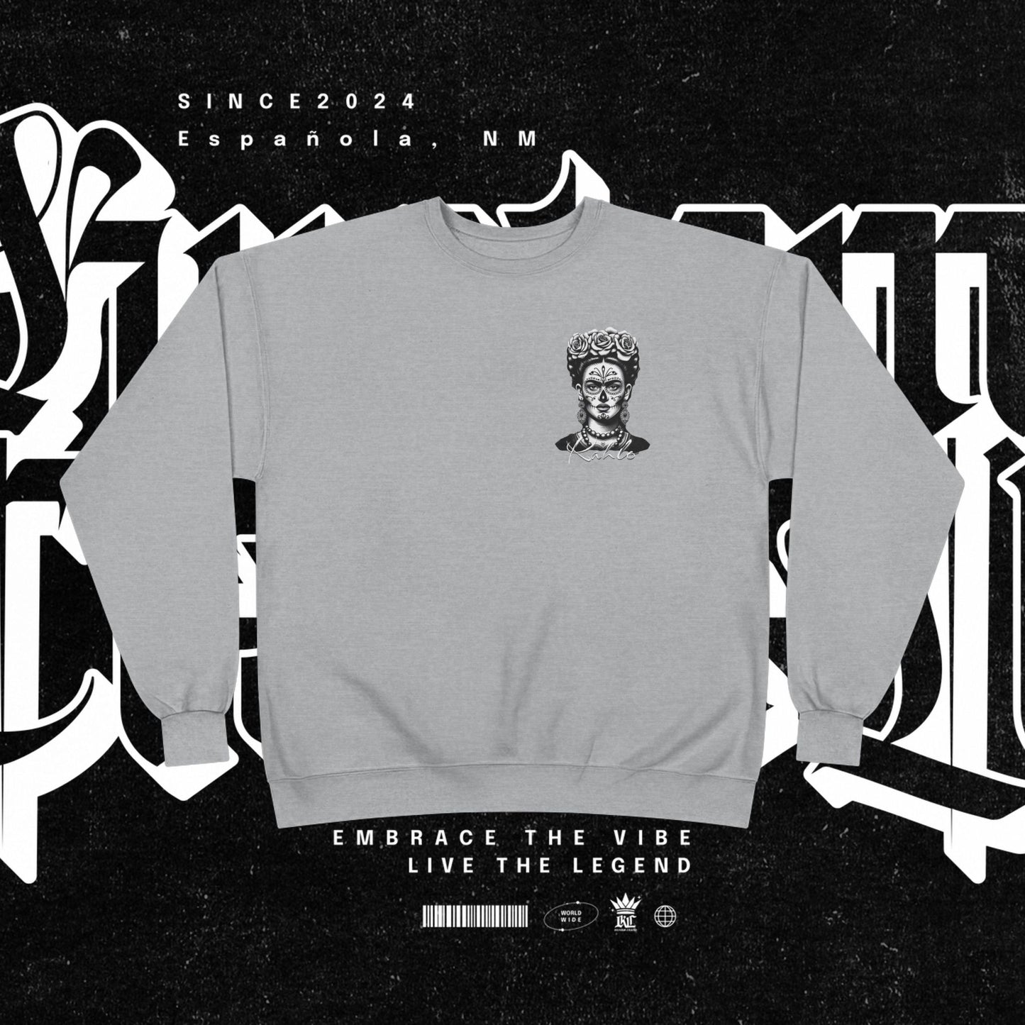 Day of the Dead Frida Kahlo Sweatshirt