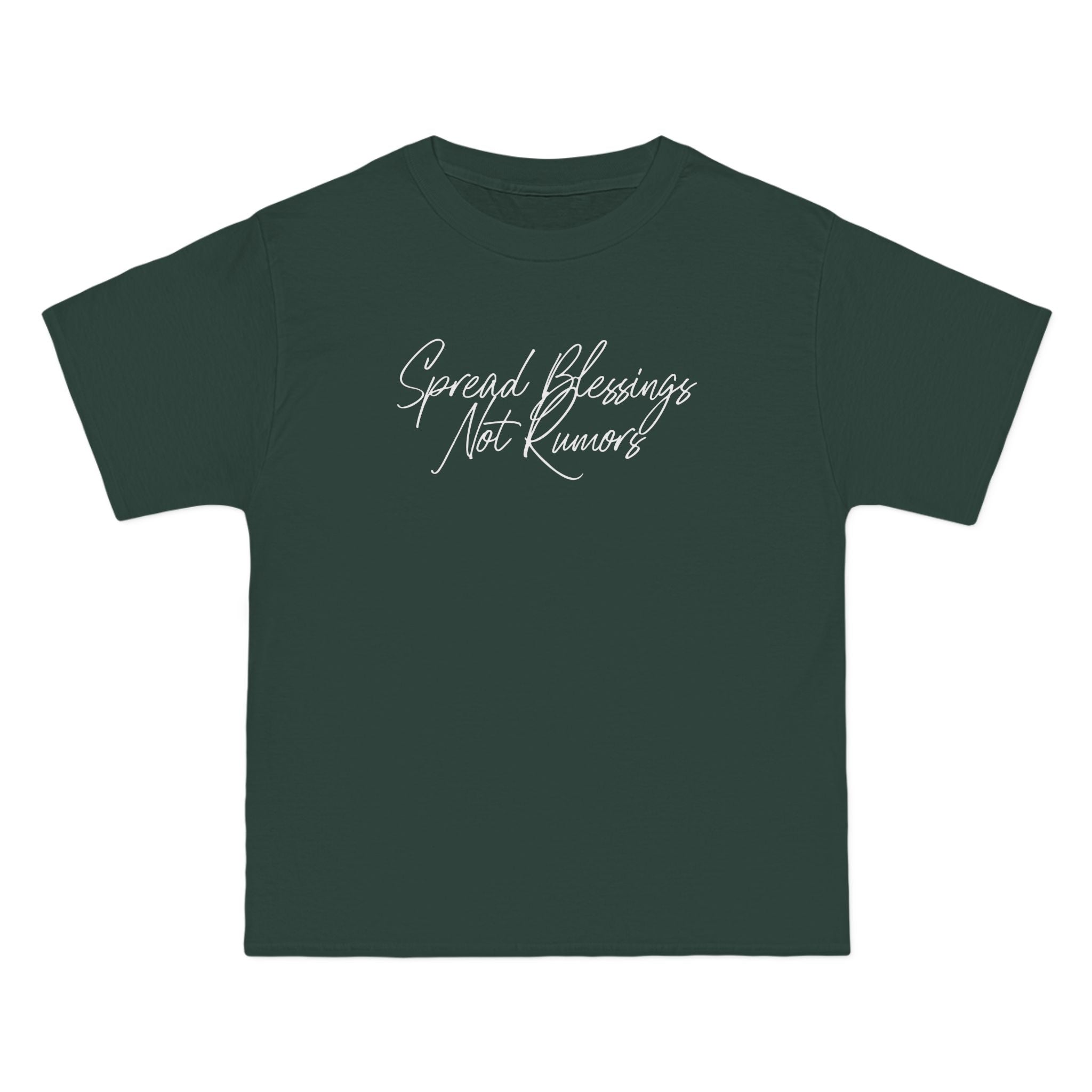 Spread Blessings Not Rumors - Script Tee