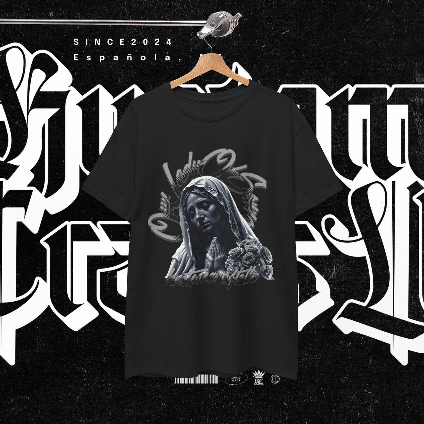 Our Lady Of Sorrow Unisex Heavy Cotton Tee with Unique Artistic Design, Vintage Style T-Shirt, Casual Everyday Wear, Graphic Tee for Men and Women, Gift [...]