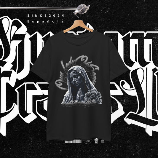 Our Lady Of Sorrow Unisex Heavy Cotton Tee with Unique Artistic Design, Vintage Style T-Shirt, Casual Everyday Wear, Graphic Tee for Men and Women, Gift [...]