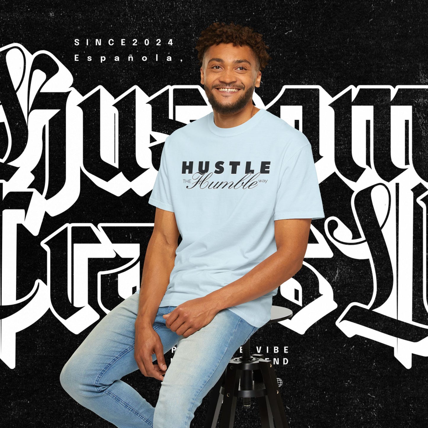 Hustle the Humble Way Unisex T-Shirt, Motivational Tee, Hustler Shirt Men Women, Inspirational Apparel, Positive Vibes Top
