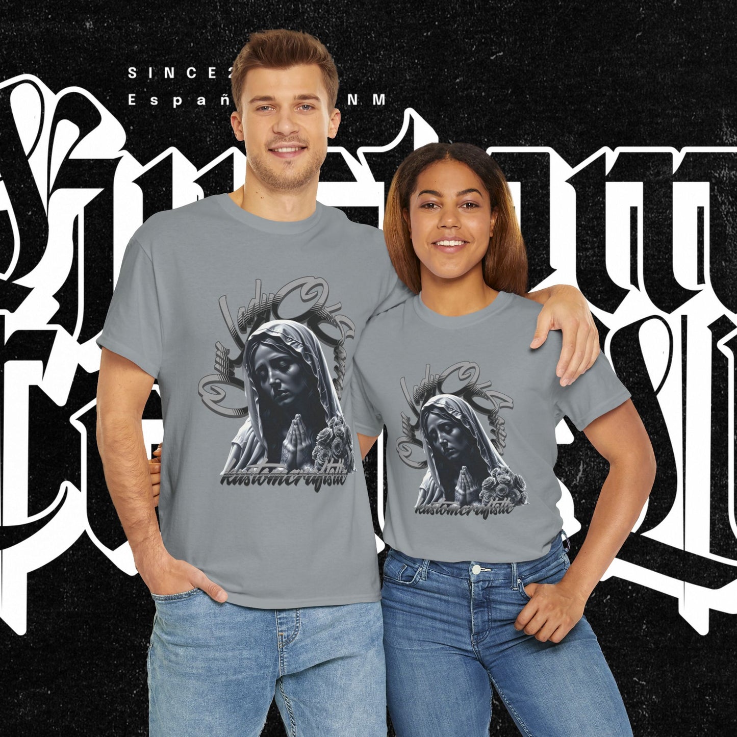 Our Lady Of Sorrow Unisex Heavy Cotton Tee with Unique Artistic Design, Vintage Style T-Shirt, Casual Everyday Wear, Graphic Tee for Men and Women, Gift [...]